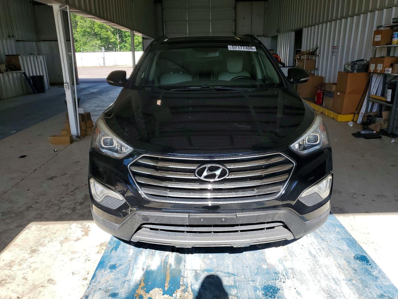 2013 Hyundai Santa Fe Limited Черный vin: KM8SRDHF0DU013145