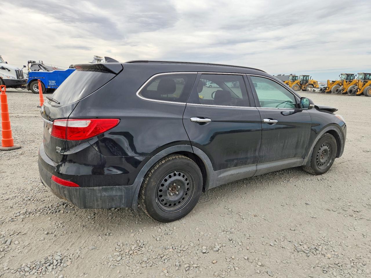 2014 Hyundai Santa Fe Gls Black vin: KM8SRDHF0EU078580
