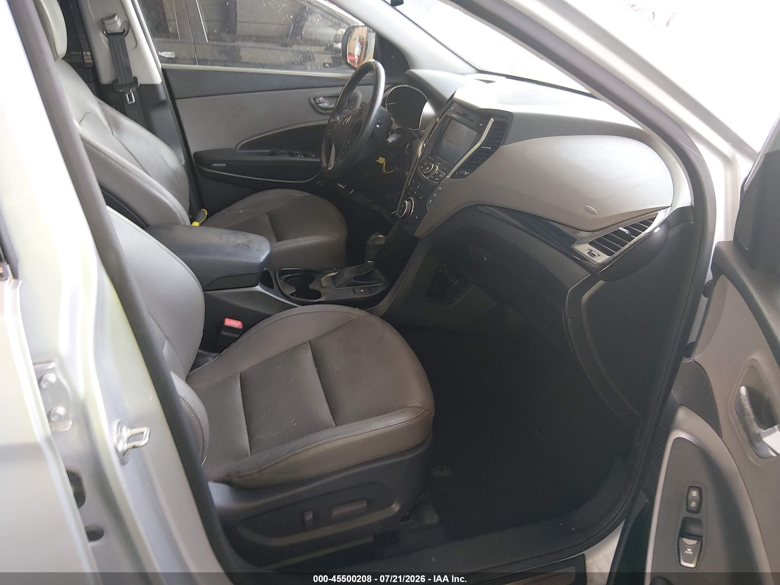 2015 Hyundai Santa Fe Limited Gray vin: KM8SRDHF0FU094568