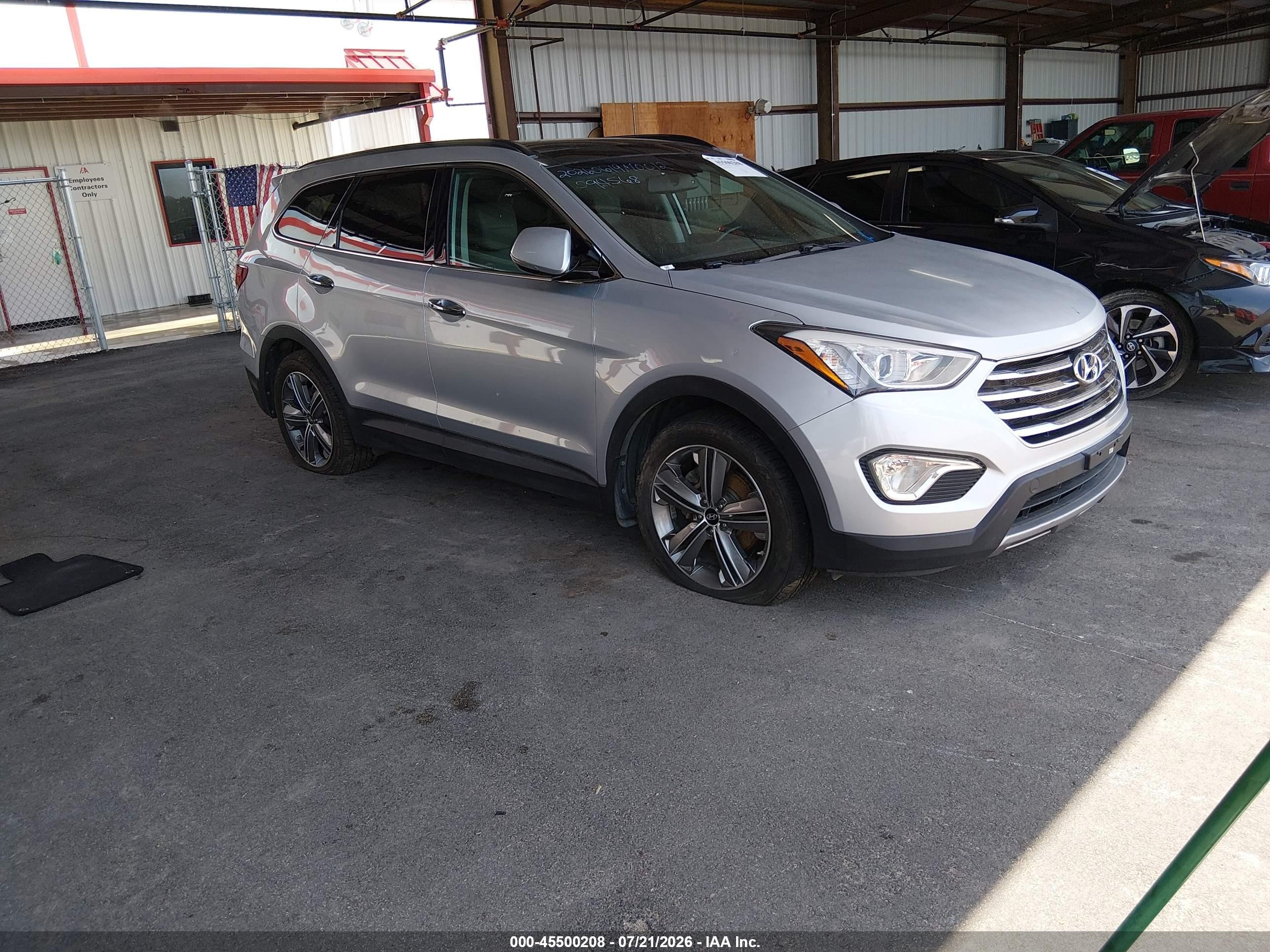 2015 Hyundai Santa Fe Limited Gray vin: KM8SRDHF0FU094568