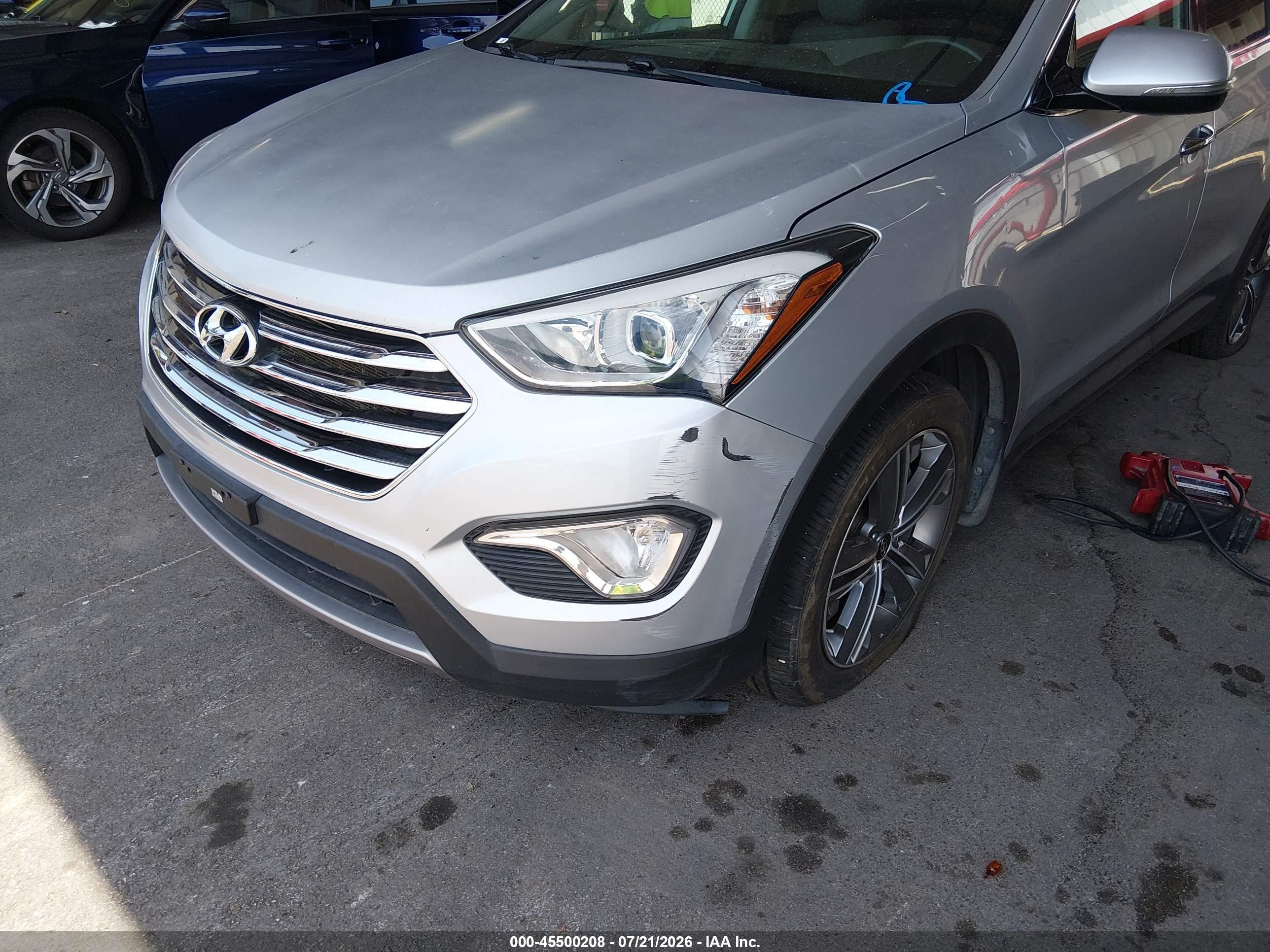 2015 Hyundai Santa Fe Limited Gray vin: KM8SRDHF0FU094568