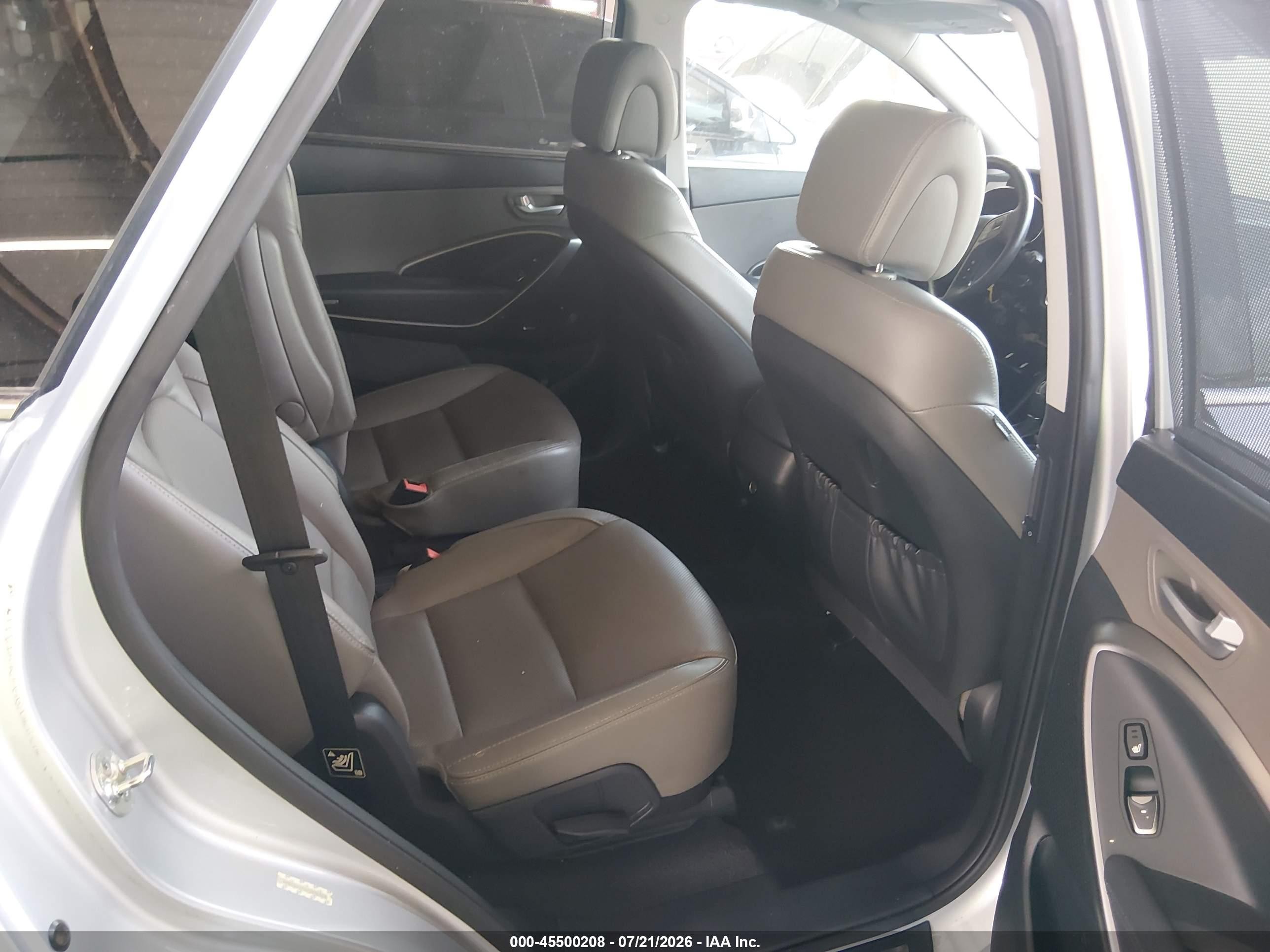 2015 Hyundai Santa Fe Limited Gray vin: KM8SRDHF0FU094568