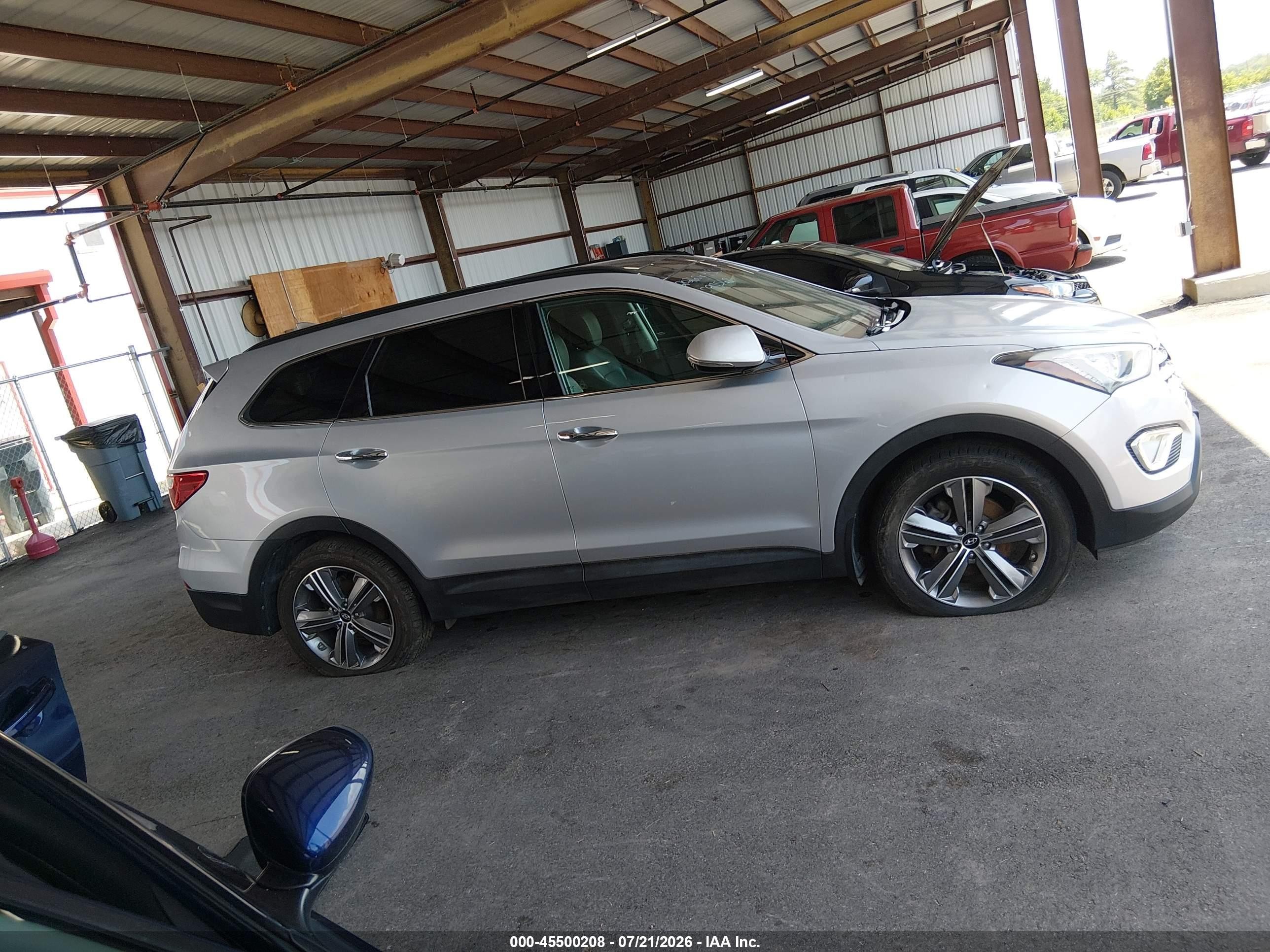 2015 Hyundai Santa Fe Limited Gray vin: KM8SRDHF0FU094568