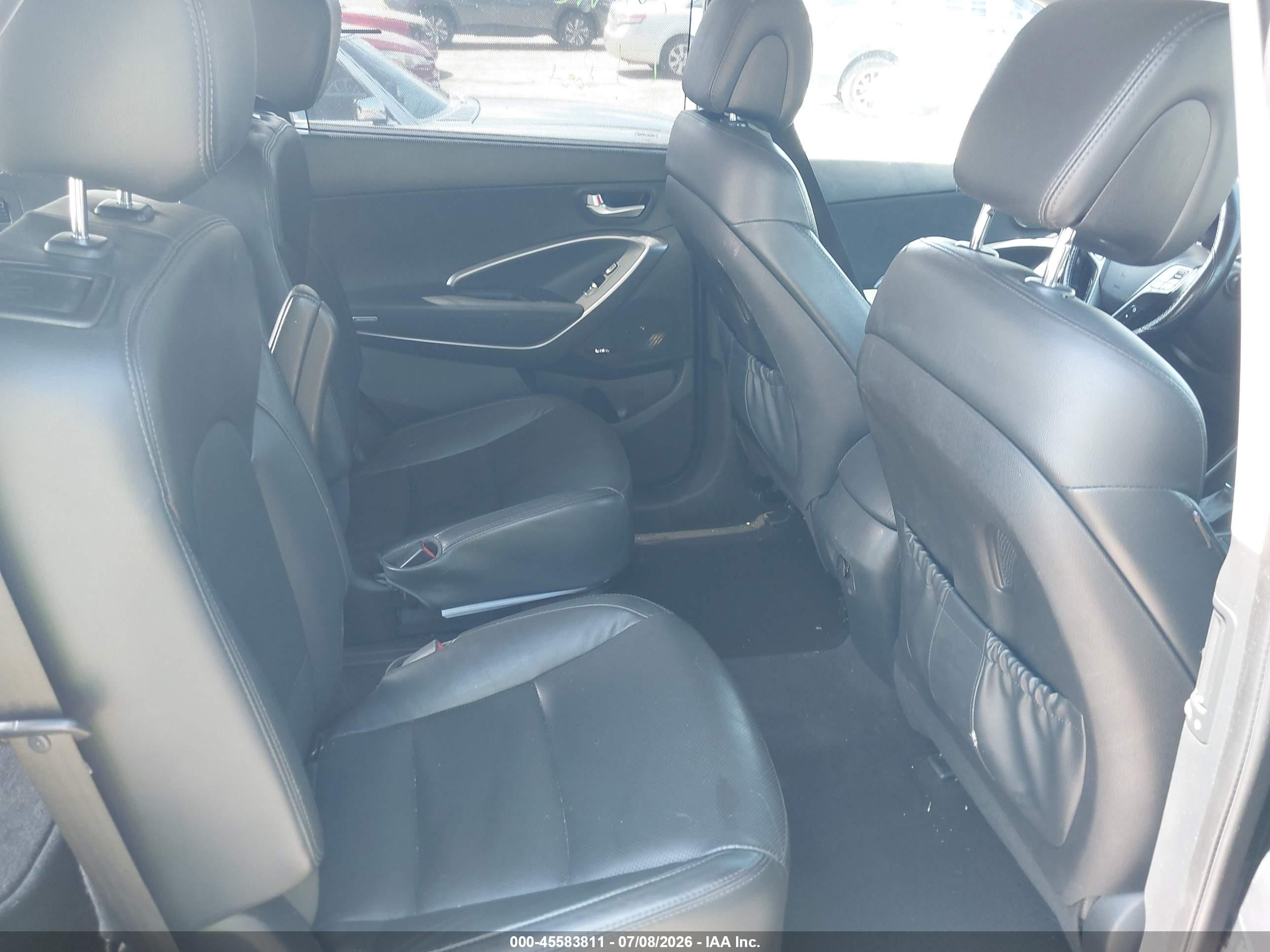 2015 Hyundai Santa Fe Limited Black vin: KM8SRDHF0FU102183