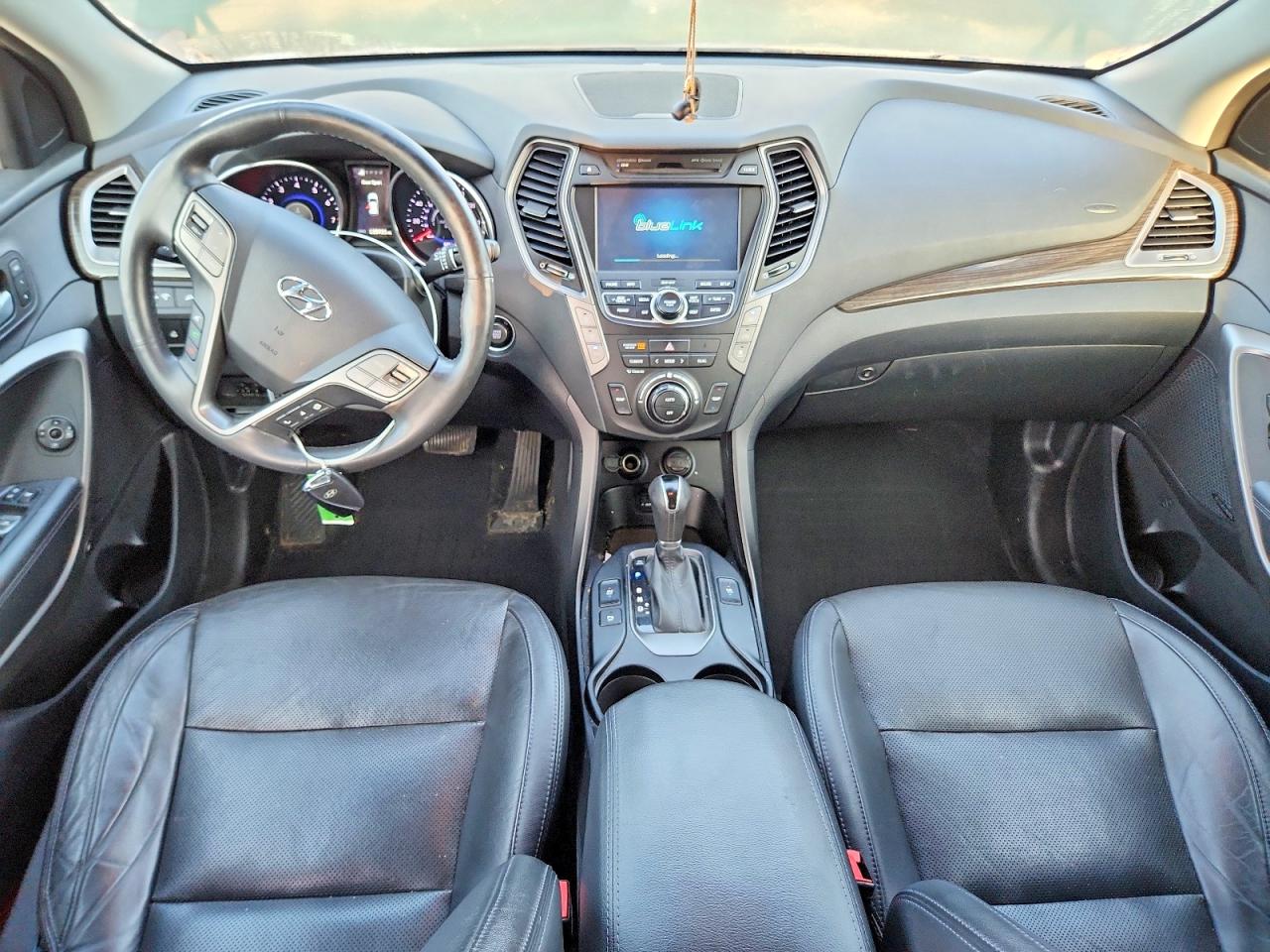 2015 Hyundai Santa Fe Gls Black vin: KM8SRDHF0FU118786