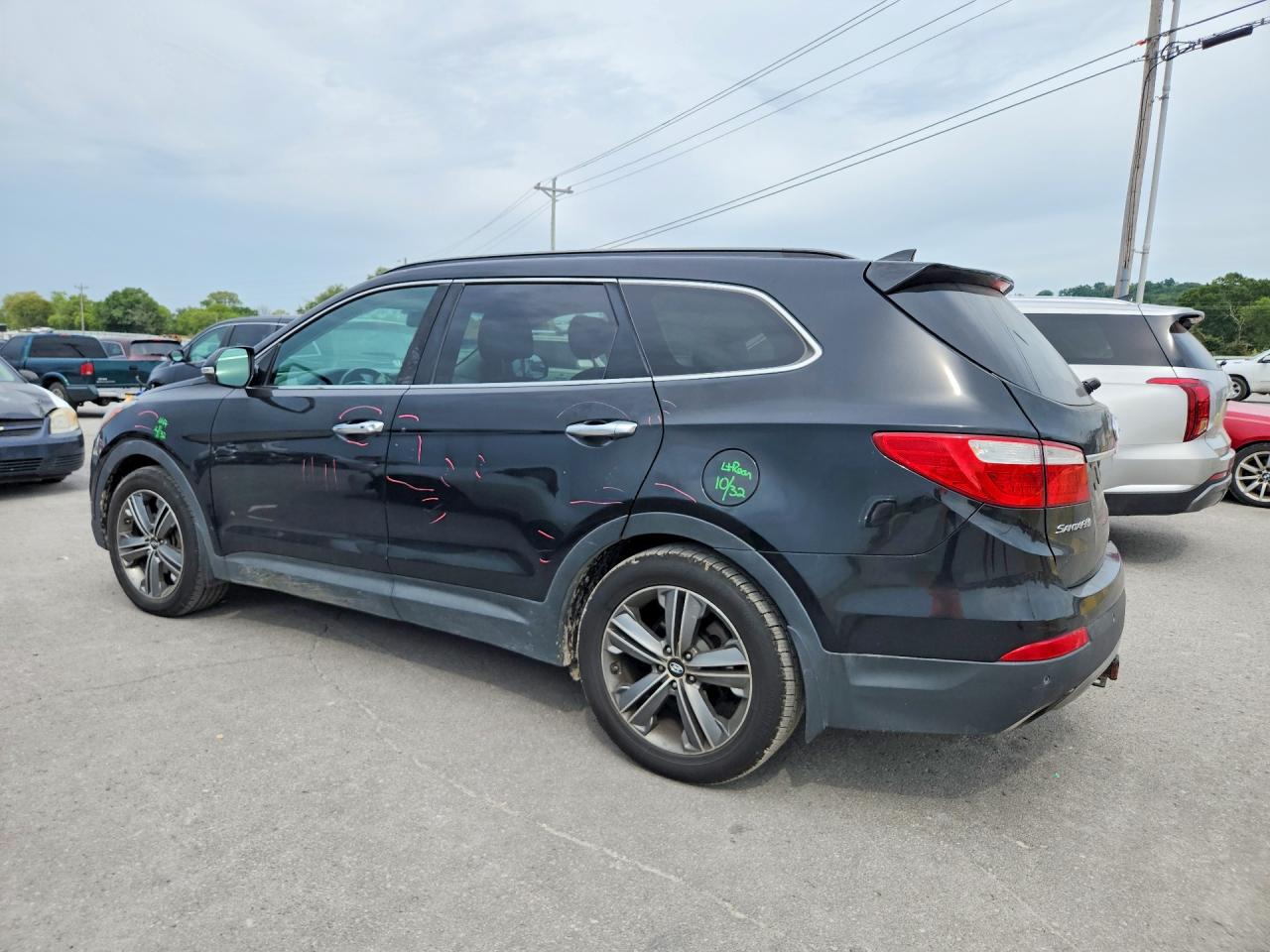 2015 Hyundai Santa Fe Limited Black vin: KM8SRDHF0FU125799