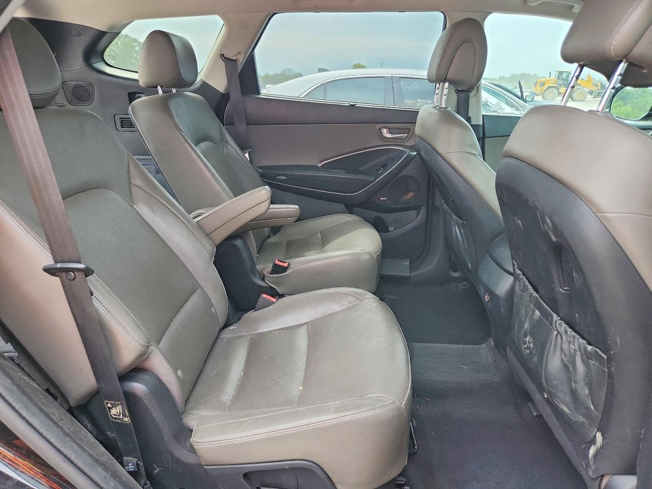 2015 Hyundai Santa Fe Limited Black vin: KM8SRDHF0FU125799