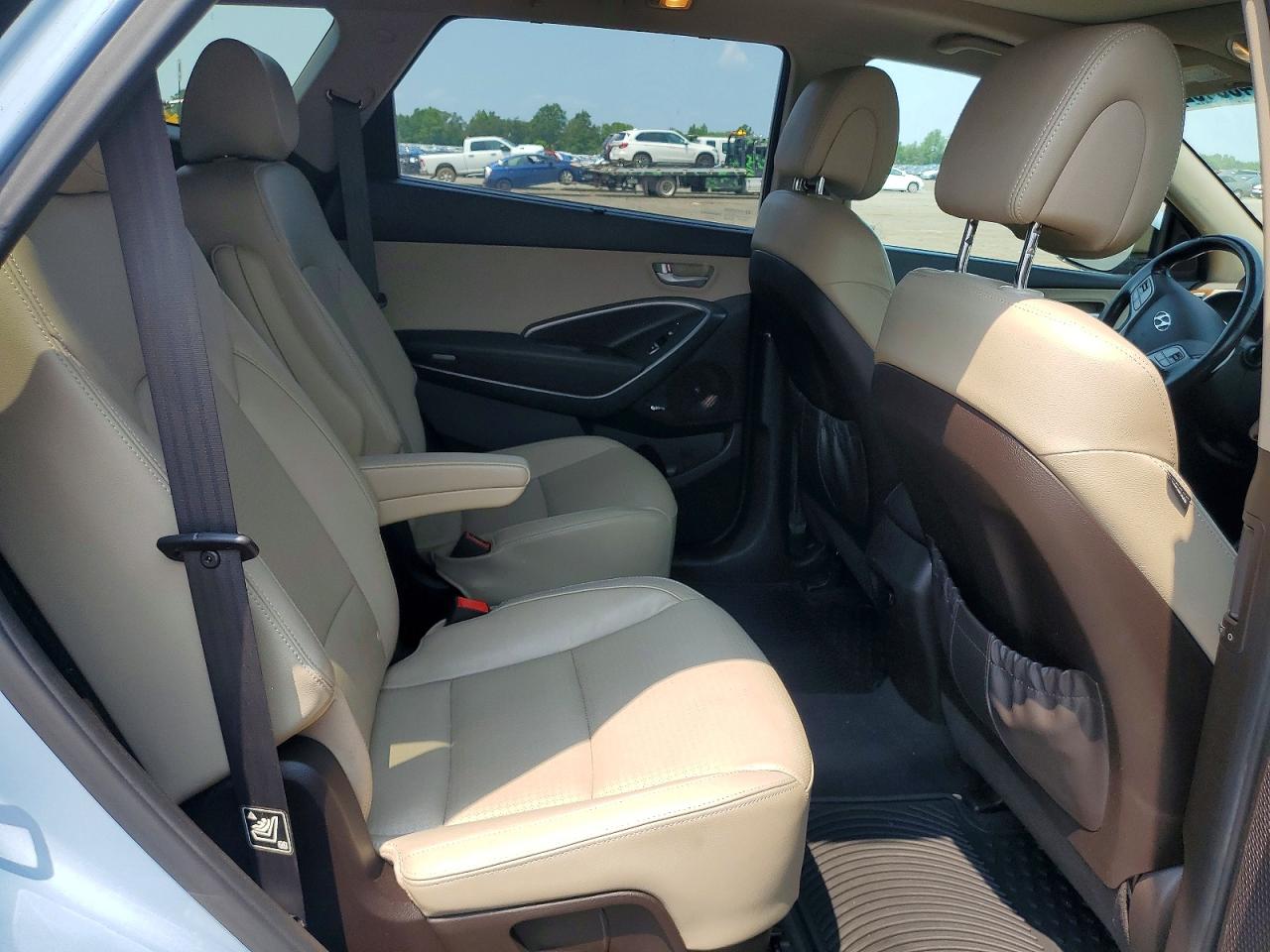 2013 Hyundai Santa Fe Limited Blue vin: KM8SRDHF1DU020539
