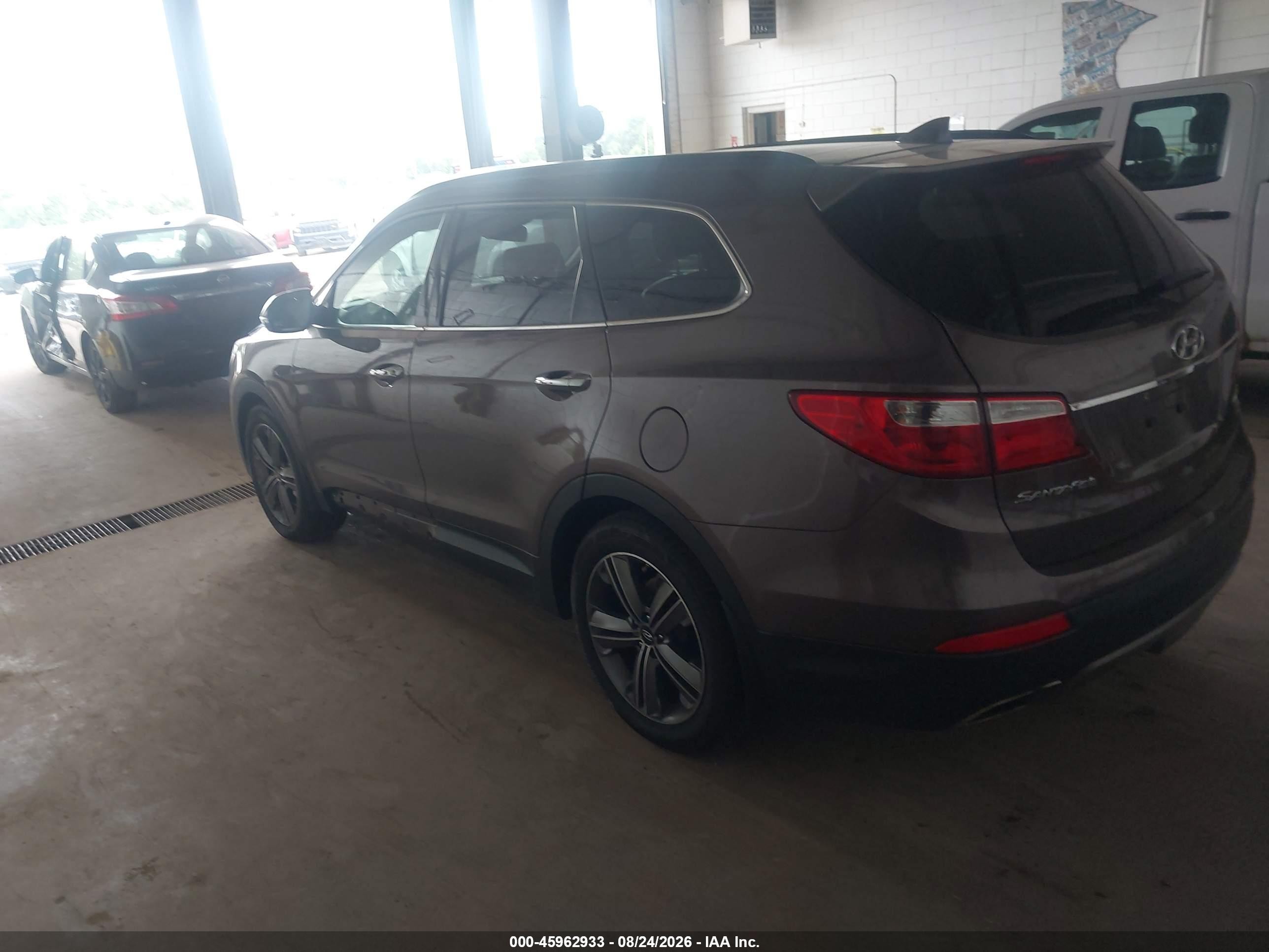 2013 Hyundai Santa Fe Limited Brown vin: KM8SRDHF1DU023201