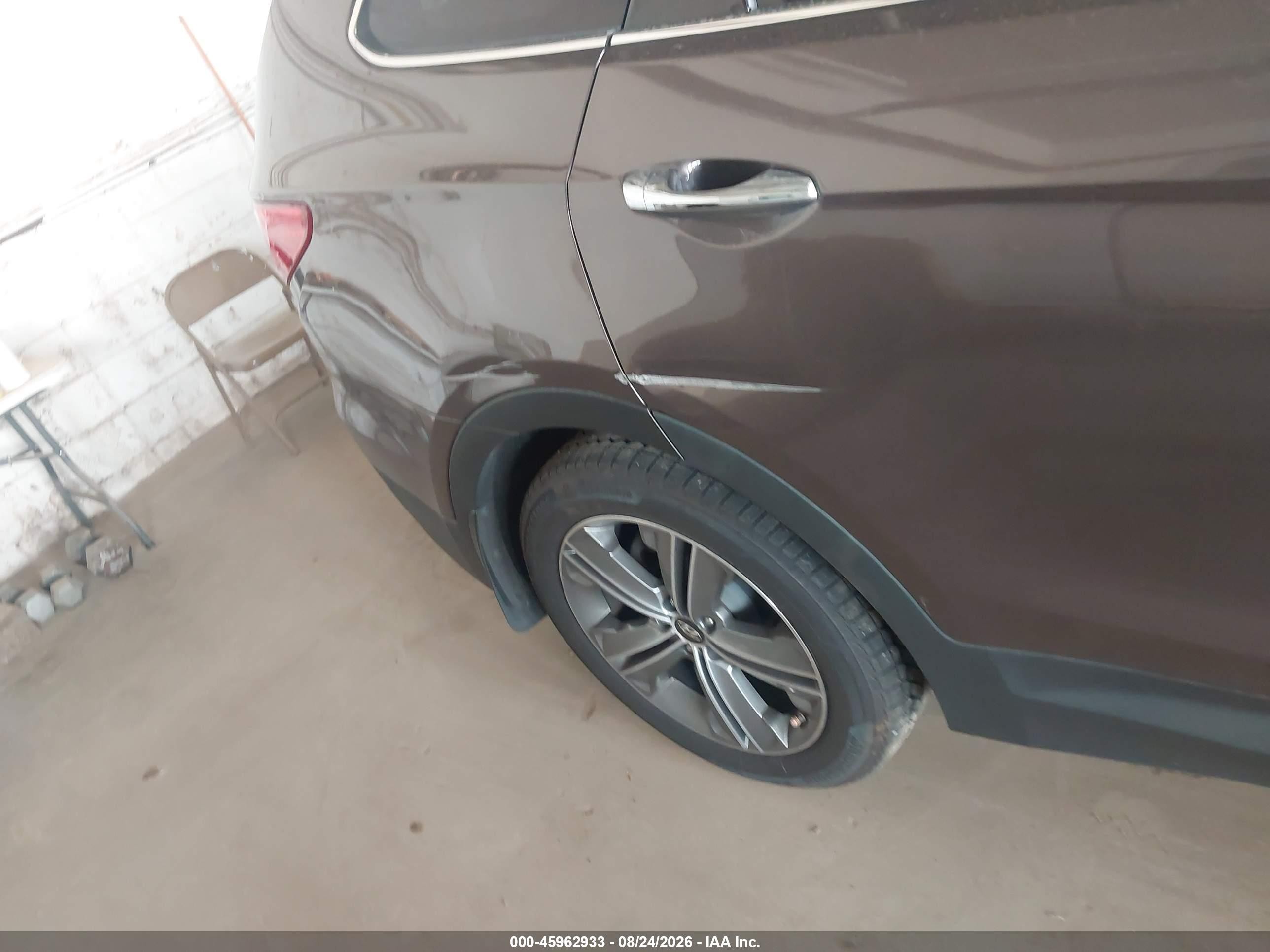2013 Hyundai Santa Fe Limited Brown vin: KM8SRDHF1DU023201