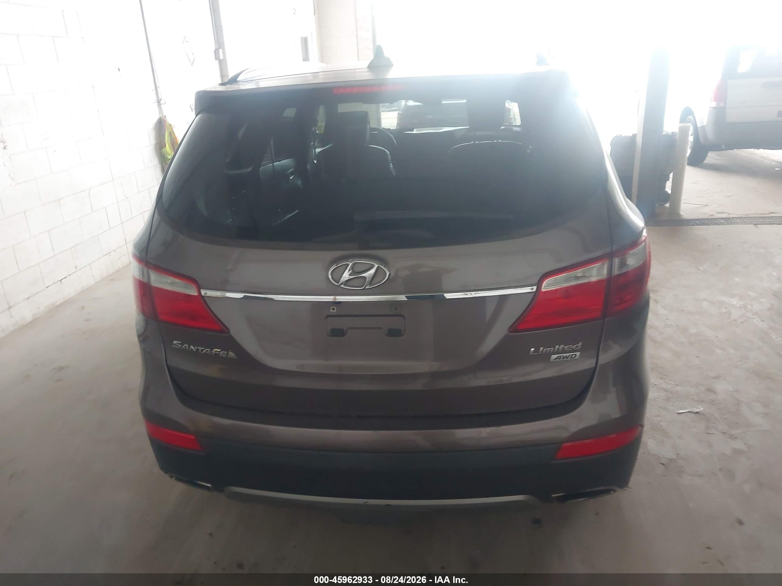 2013 Hyundai Santa Fe Limited Brown vin: KM8SRDHF1DU023201