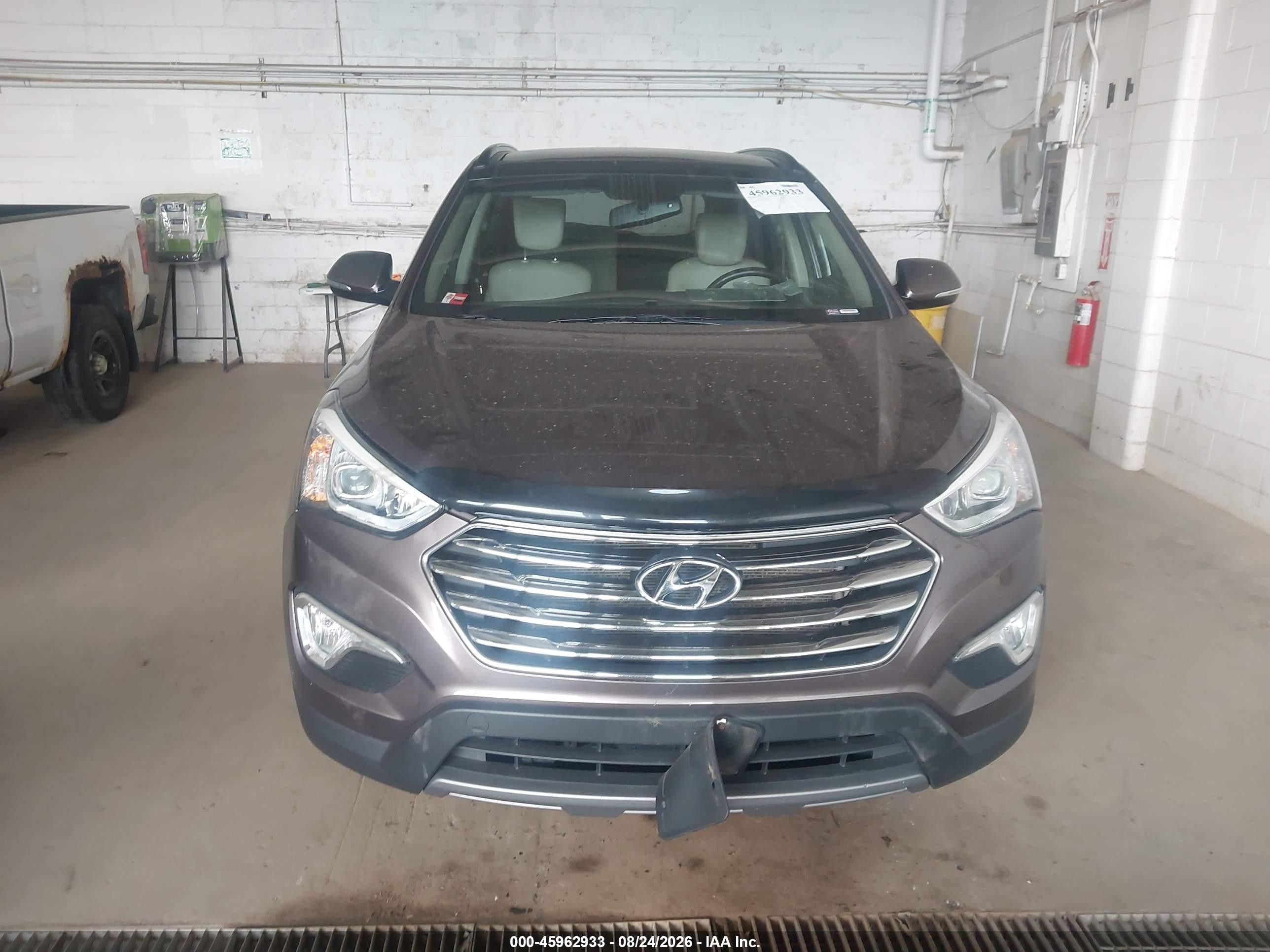 2013 Hyundai Santa Fe Limited Brown vin: KM8SRDHF1DU023201