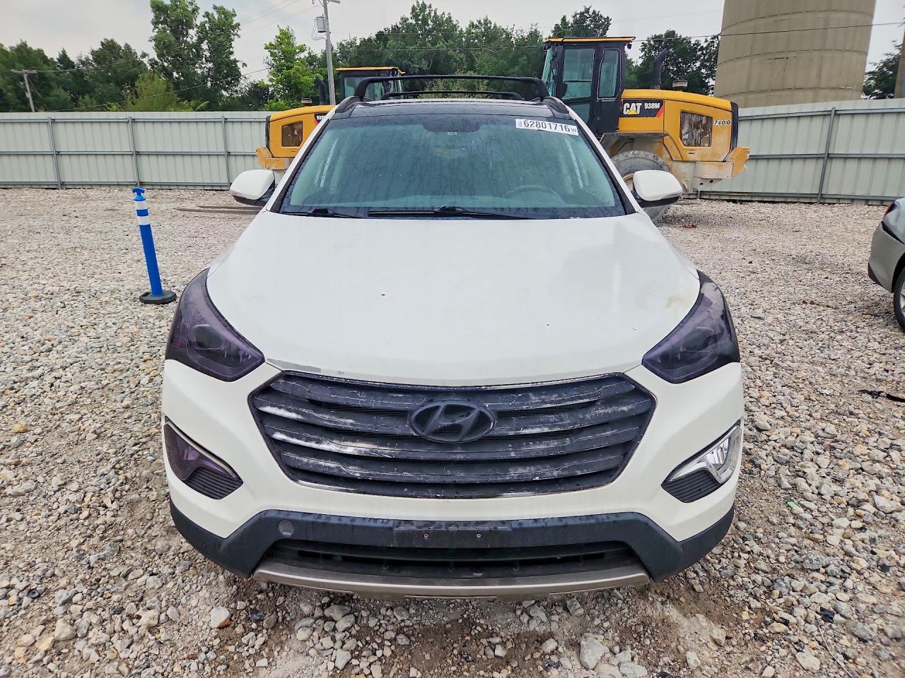 2015 Hyundai Santa Fe Limited White vin: KM8SRDHF1FU103648