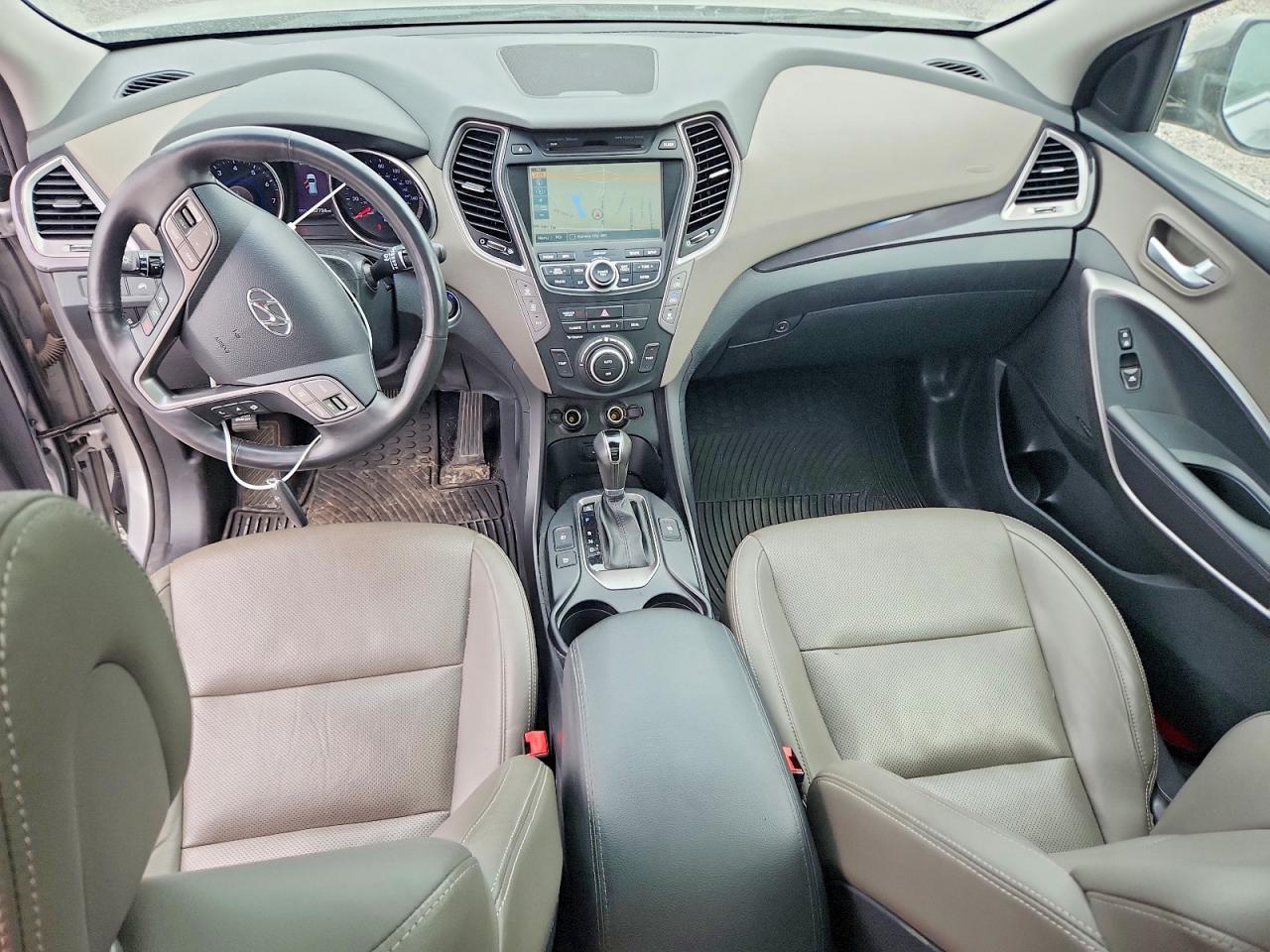 2015 Hyundai Santa Fe Gls Gray vin: KM8SRDHF1FU120353