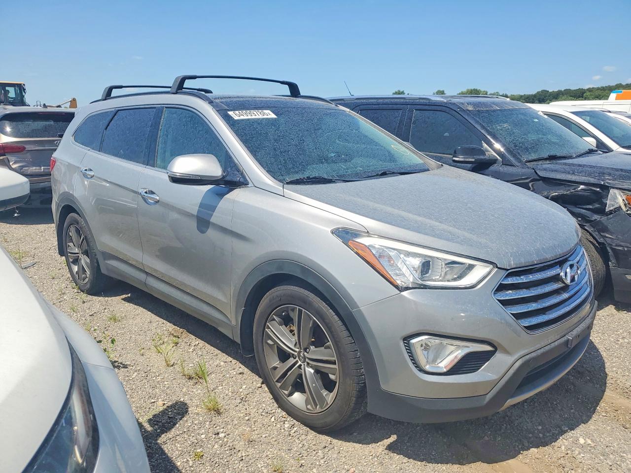 2015 Hyundai Santa Fe Gls Gray vin: KM8SRDHF1FU120353