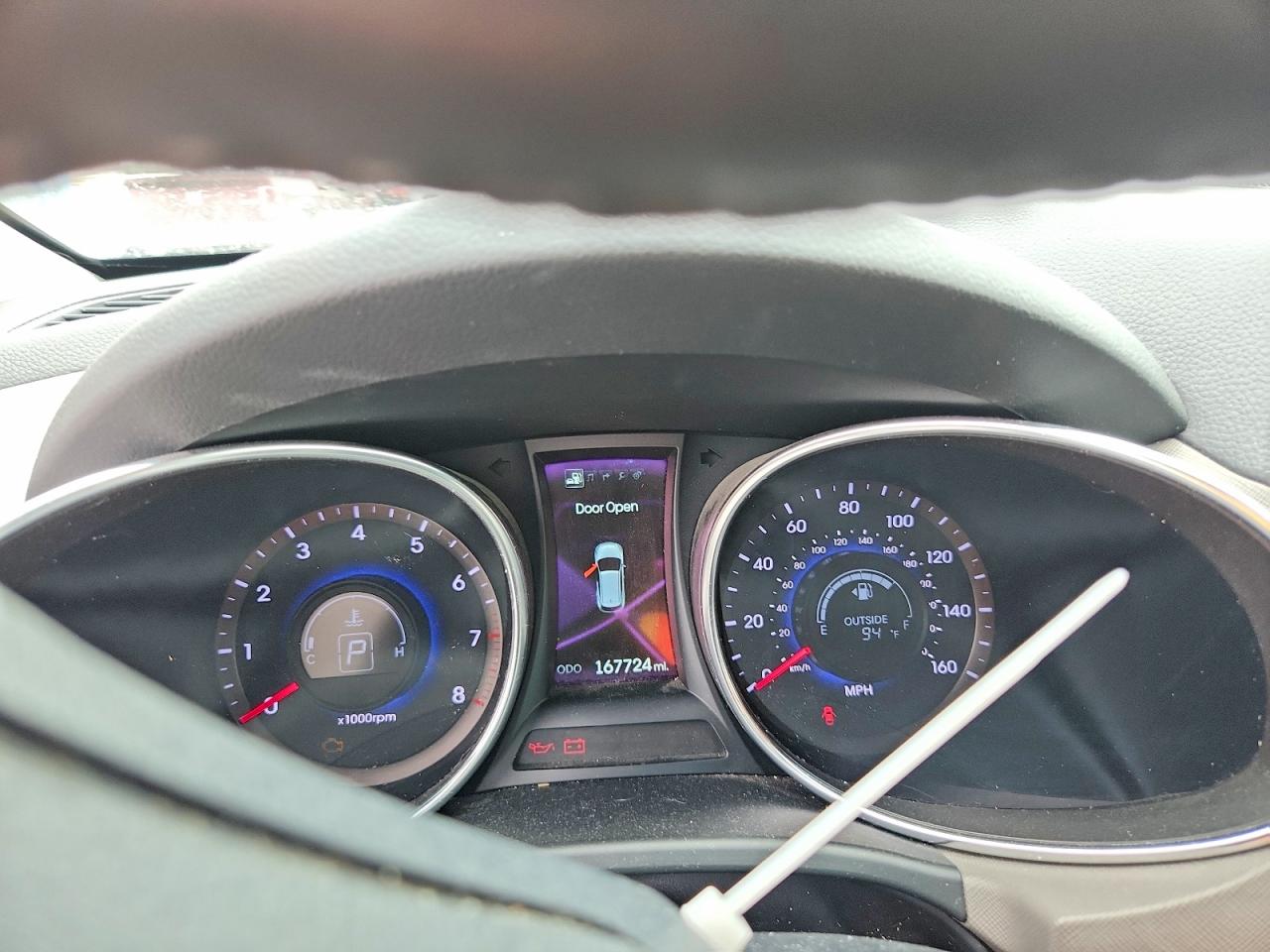 2015 Hyundai Santa Fe Gls Gray vin: KM8SRDHF1FU120353