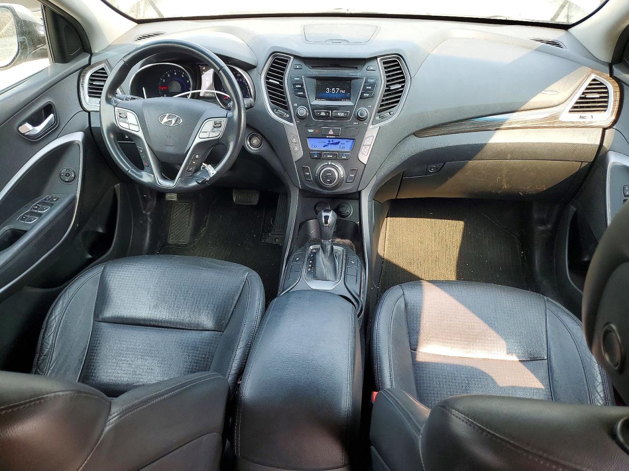 2013 Hyundai Santa Fe Limited Silver vin: KM8SRDHF2DU009419
