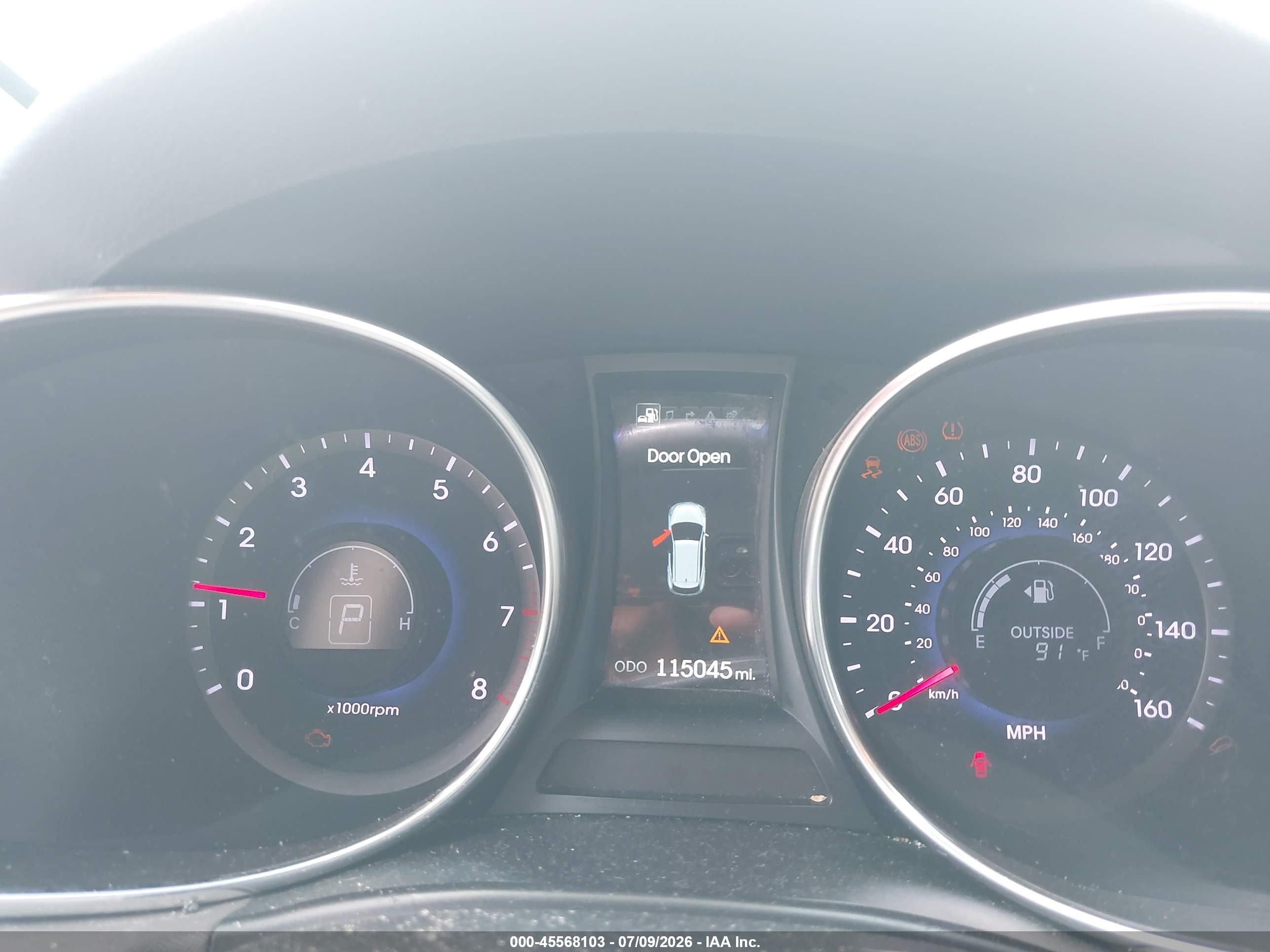 2014 Hyundai Santa Fe Limited Silver vin: KM8SRDHF2EU081321