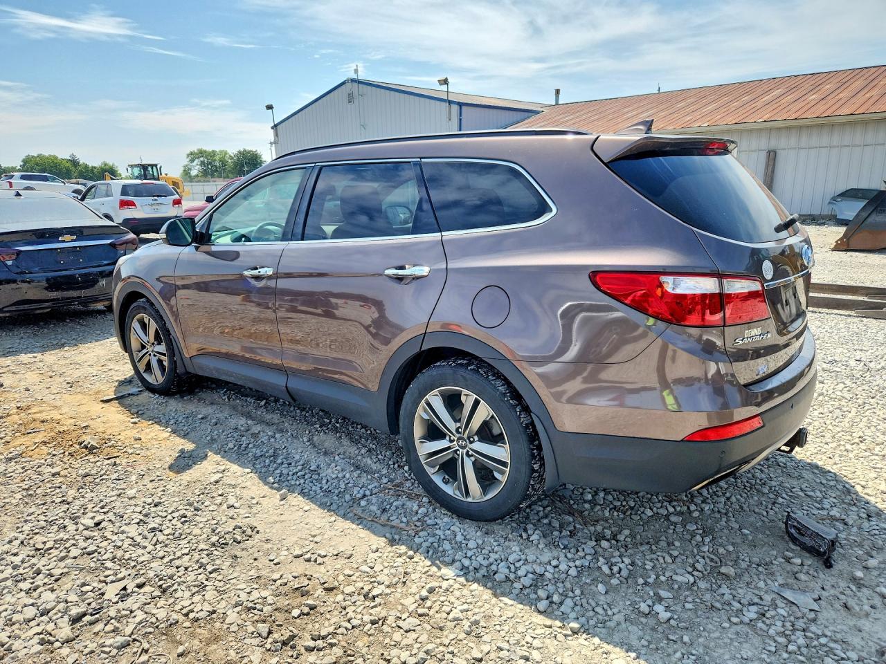 2015 Hyundai Santa Fe Limited Brown vin: KM8SRDHF2FU093907