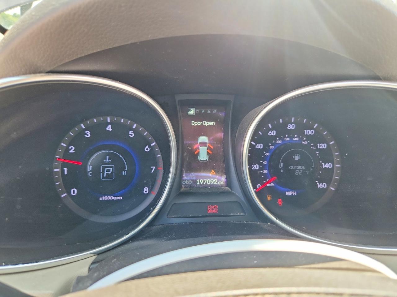 2015 Hyundai Santa Fe Limited Brown vin: KM8SRDHF2FU093907