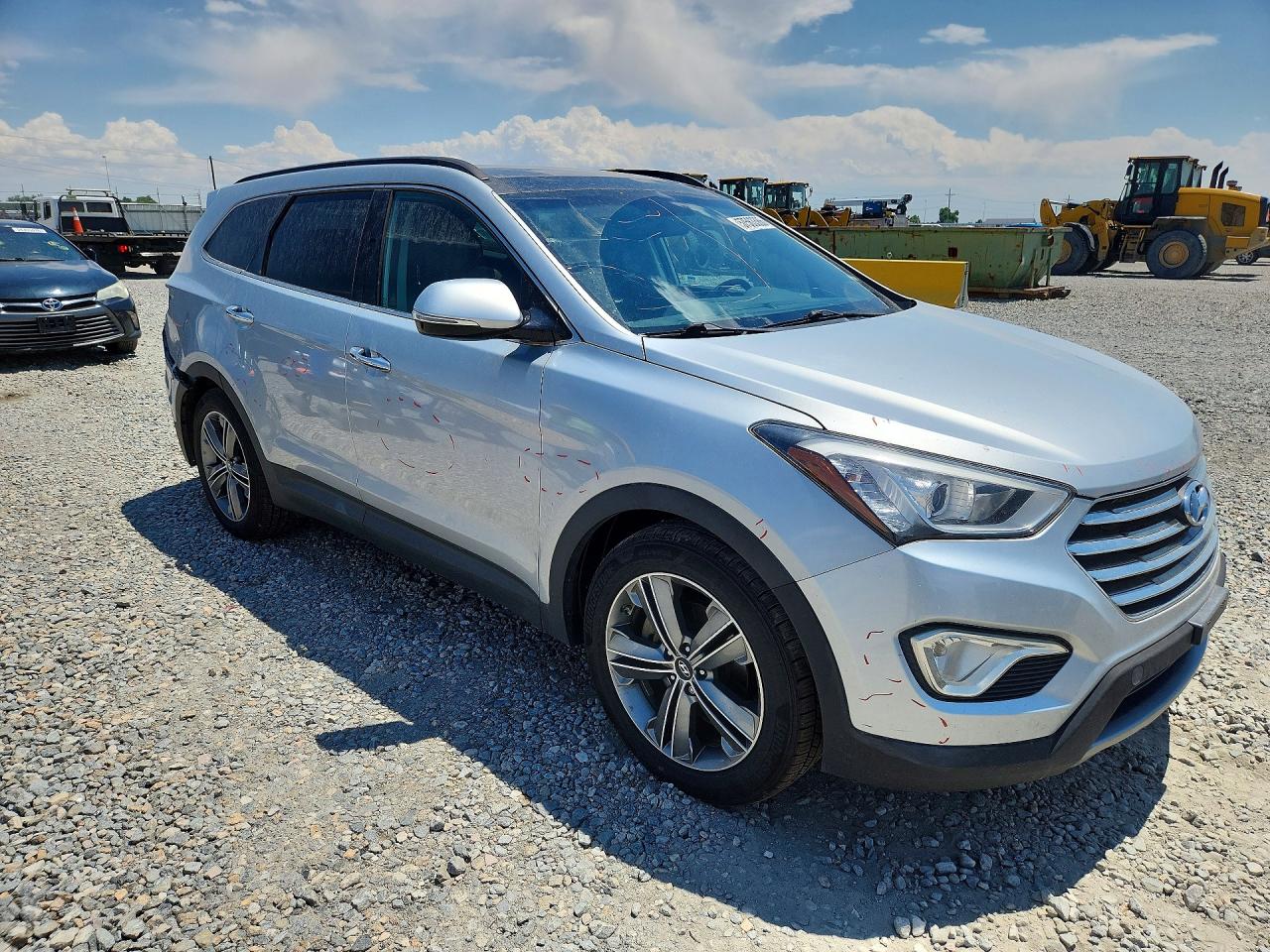 2015 Hyundai Santa Fe Limited Silver vin: KM8SRDHF2FU108793