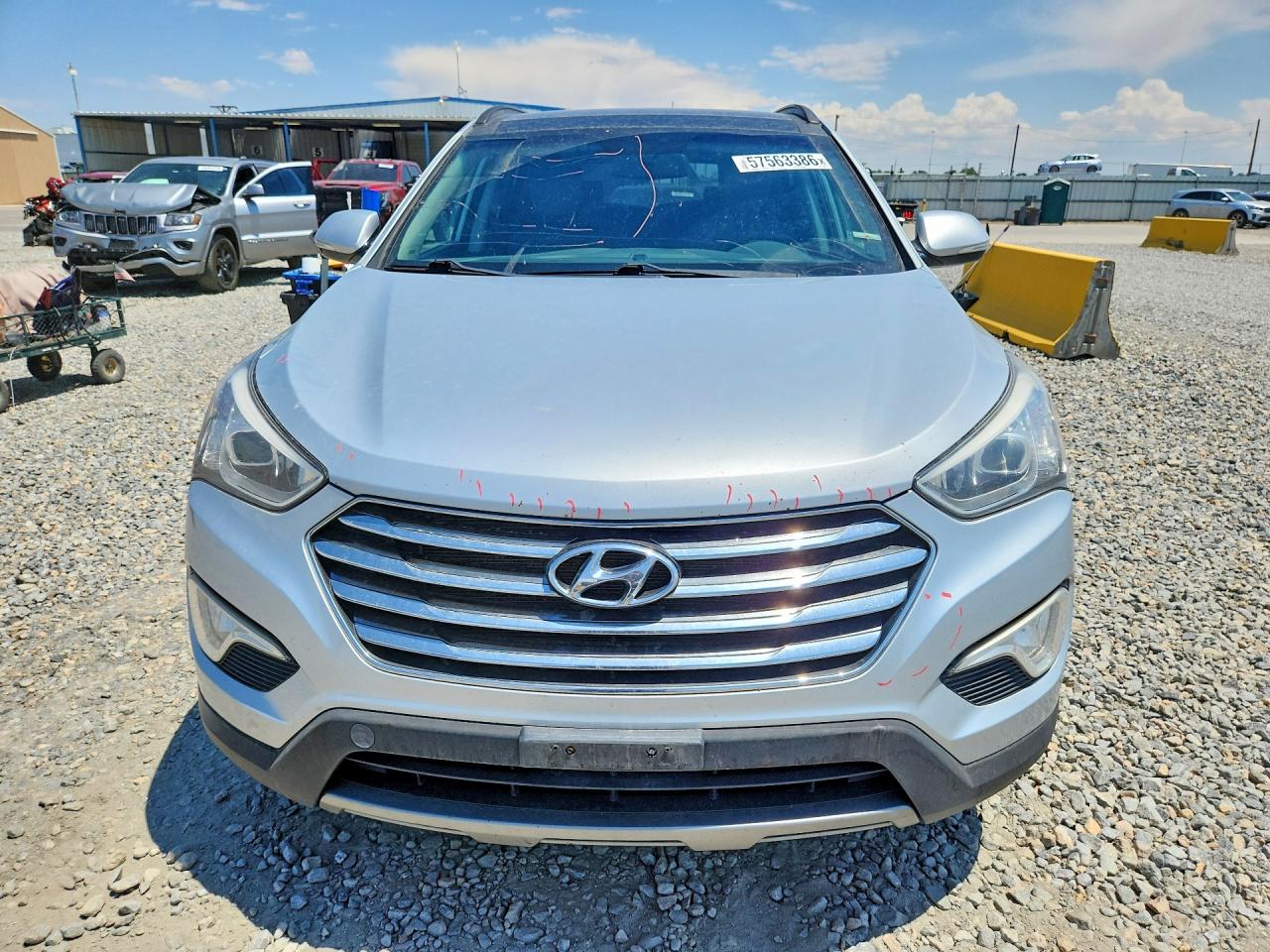 2015 Hyundai Santa Fe Limited Silver vin: KM8SRDHF2FU108793