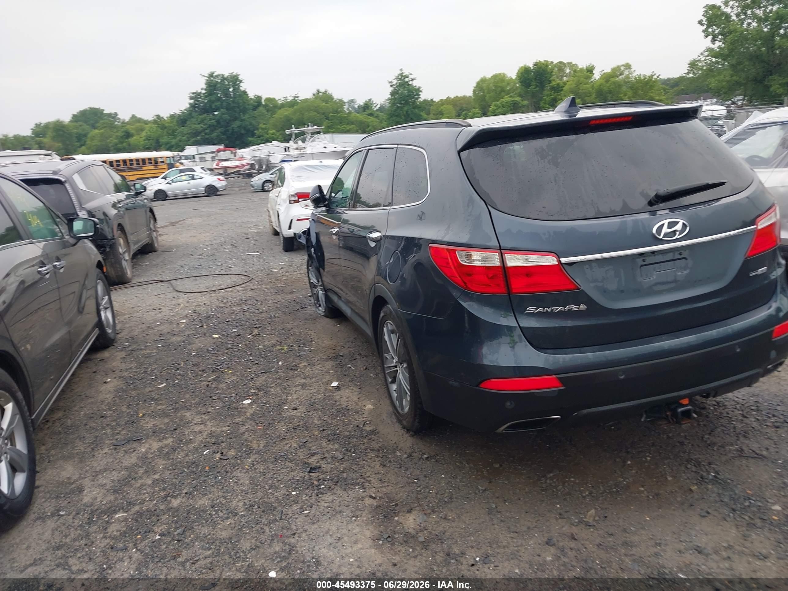 2015 Hyundai Santa Fe Gls Blue vin: KM8SRDHF2FU124296