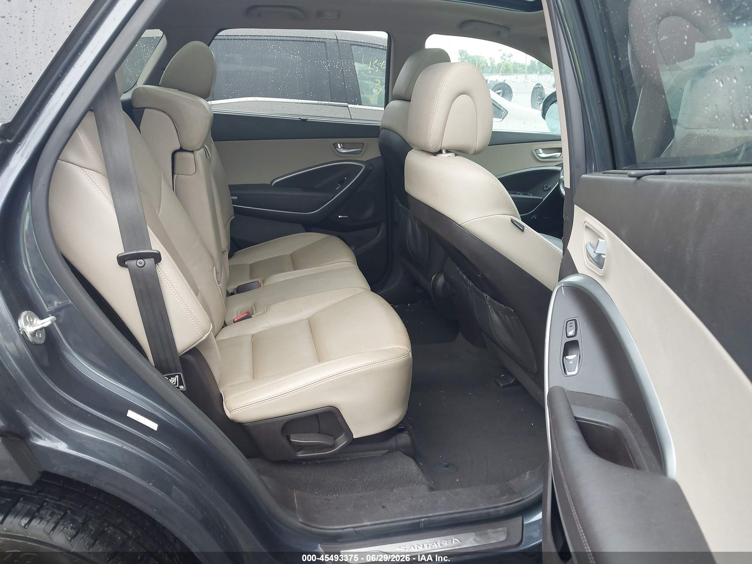 2015 Hyundai Santa Fe Gls Blue vin: KM8SRDHF2FU124296