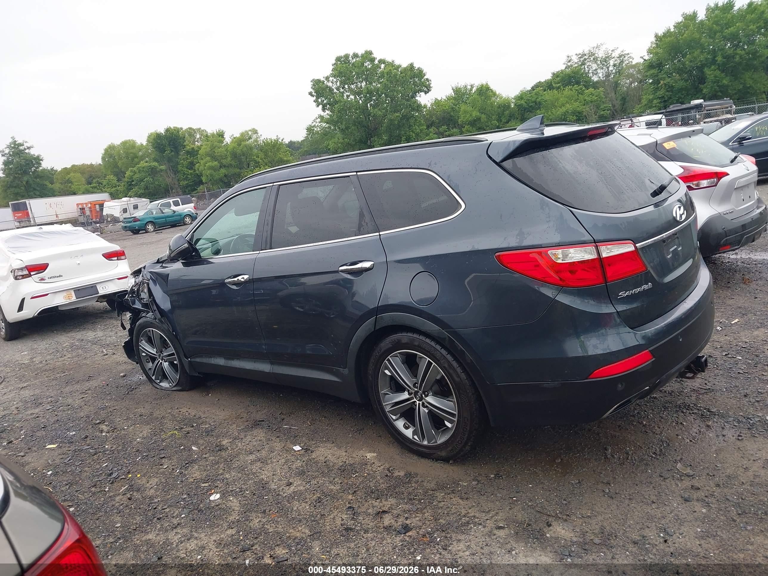 2015 Hyundai Santa Fe Gls Blue vin: KM8SRDHF2FU124296