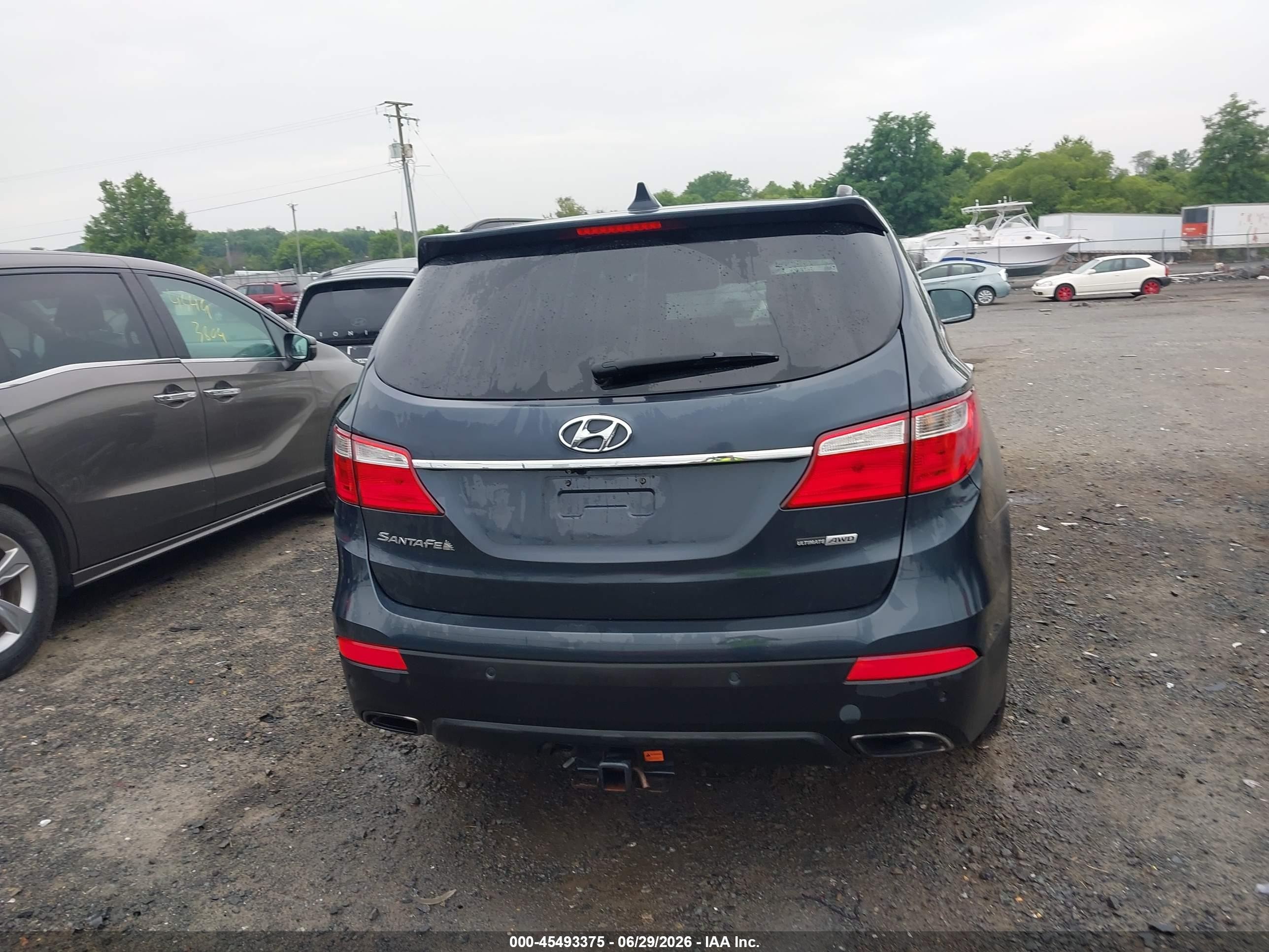 2015 Hyundai Santa Fe Gls Blue vin: KM8SRDHF2FU124296