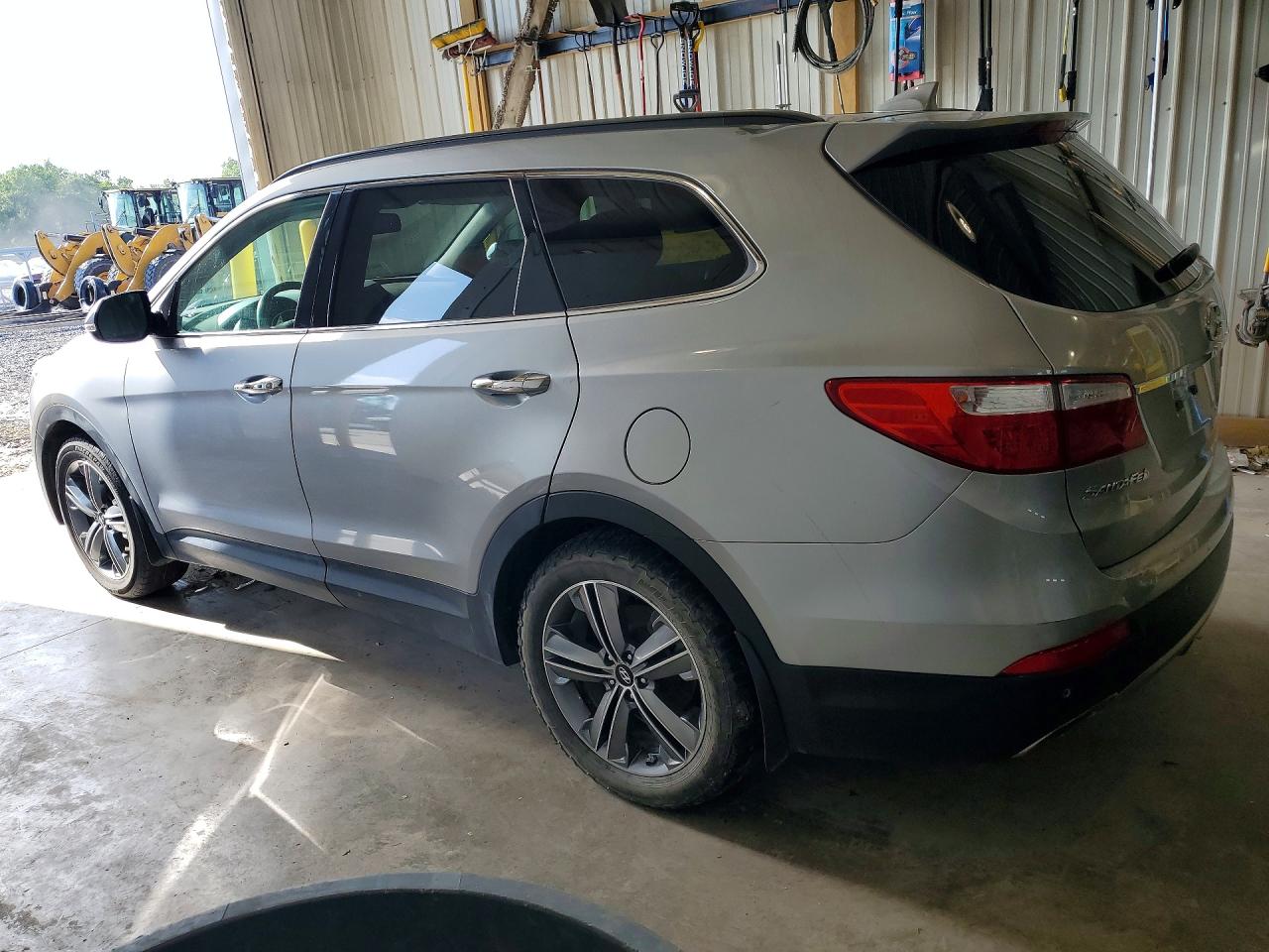 2015 Hyundai Santa Fe Limited Серебряный vin: KM8SRDHF2FU125447