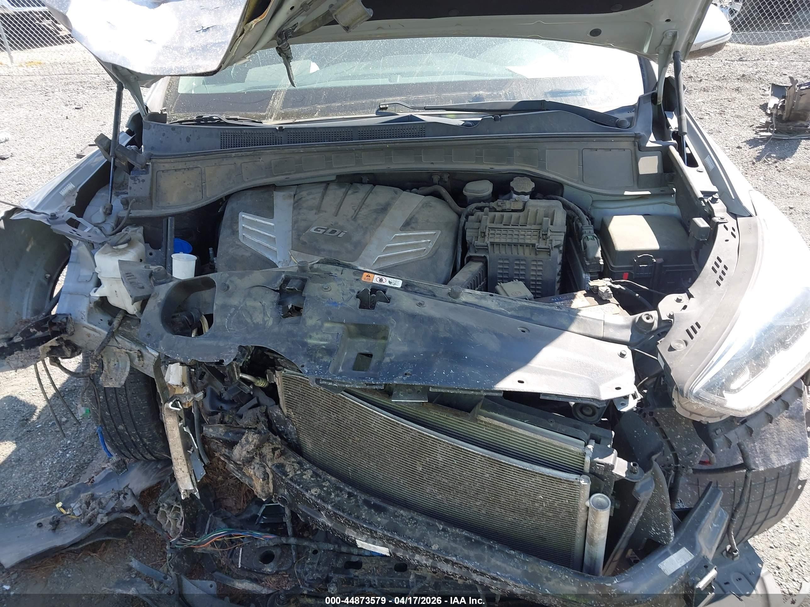 2017 Hyundai Santa Fe Se Ultimate Серый vin: KM8SRDHF2HU230069