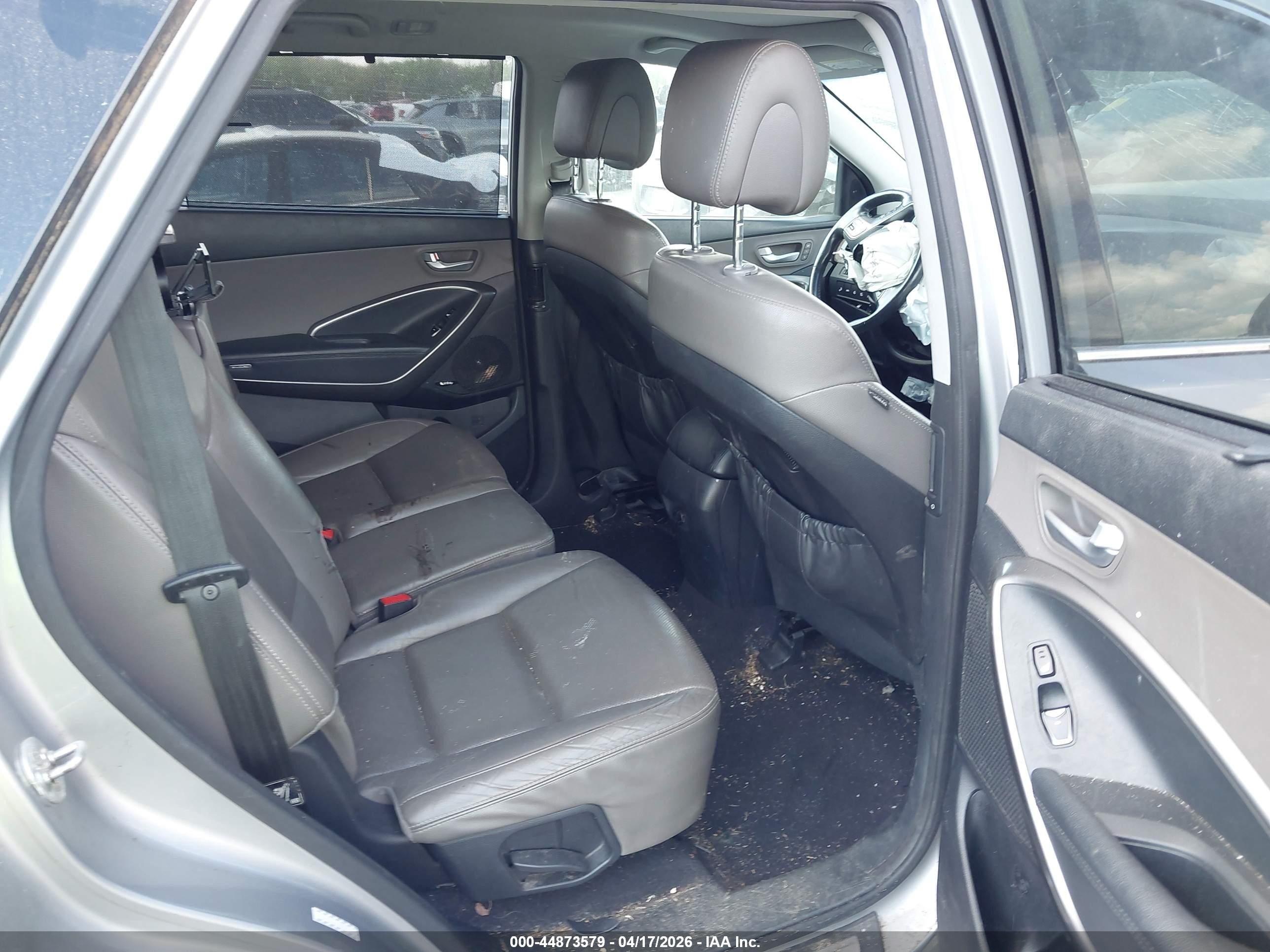 2017 Hyundai Santa Fe Se Ultimate Серый vin: KM8SRDHF2HU230069