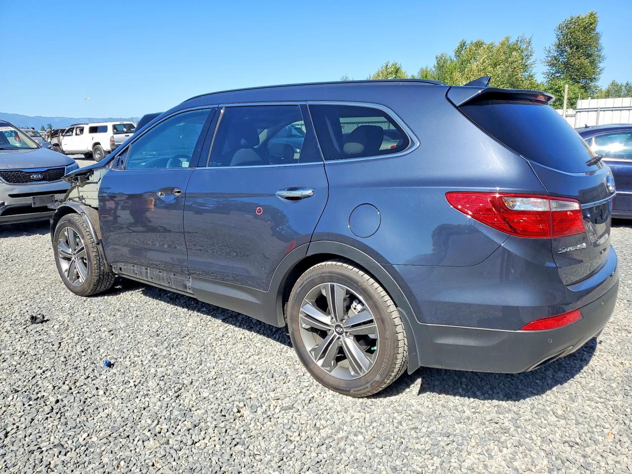 2014 Hyundai Santa Fe Gls Gray vin: KM8SRDHF3EU068609