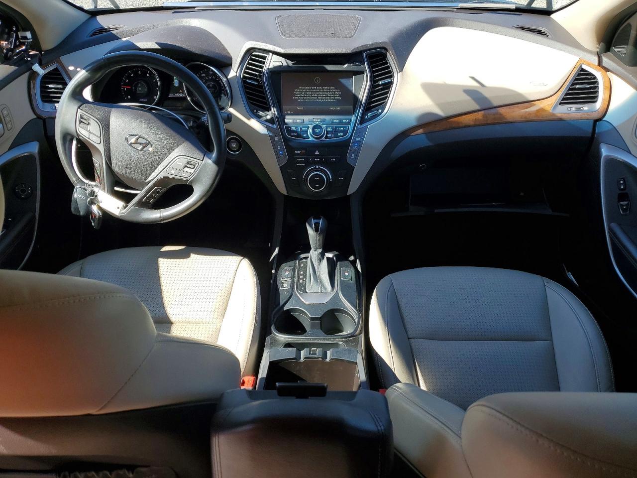 2014 Hyundai Santa Fe Gls Gray vin: KM8SRDHF3EU068609