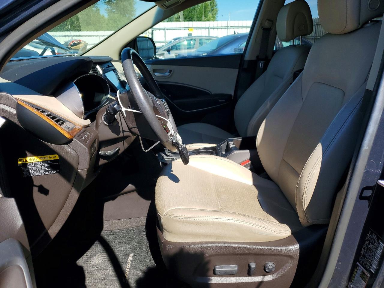 2014 Hyundai Santa Fe Gls Gray vin: KM8SRDHF3EU068609