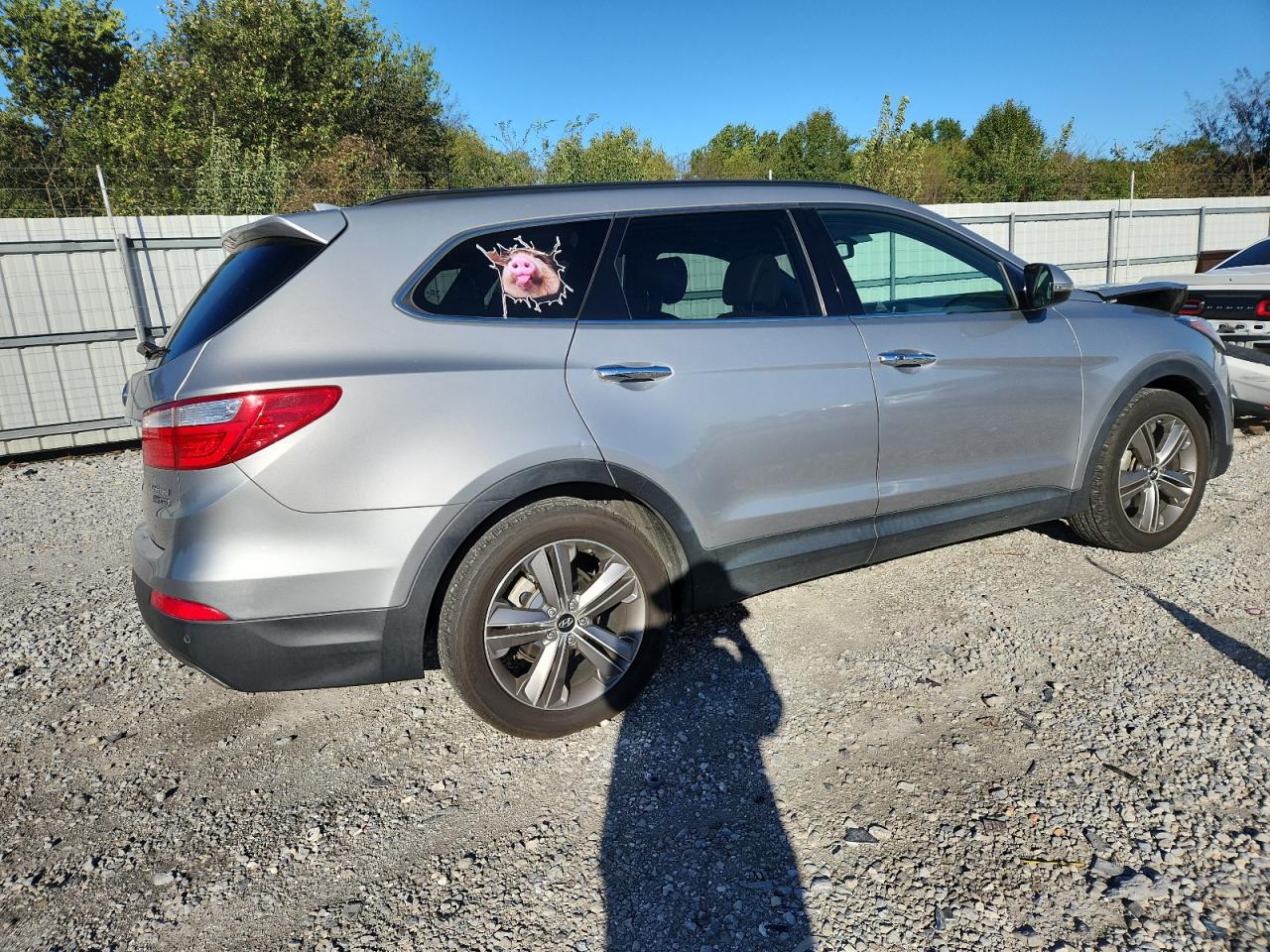 2015 Hyundai Santa Fe Limited Серый vin: KM8SRDHF3FU091583