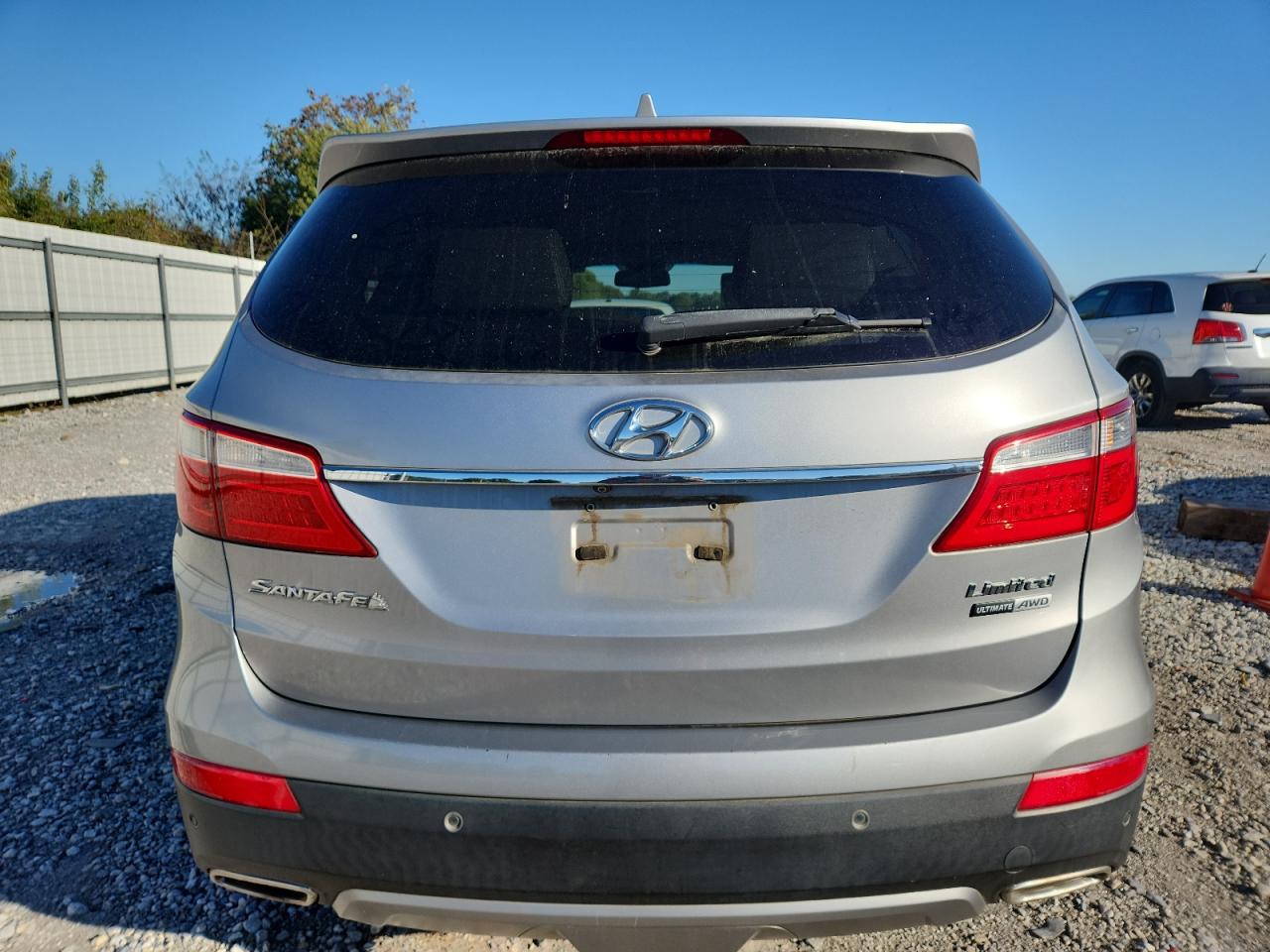 2015 Hyundai Santa Fe Limited Серый vin: KM8SRDHF3FU091583