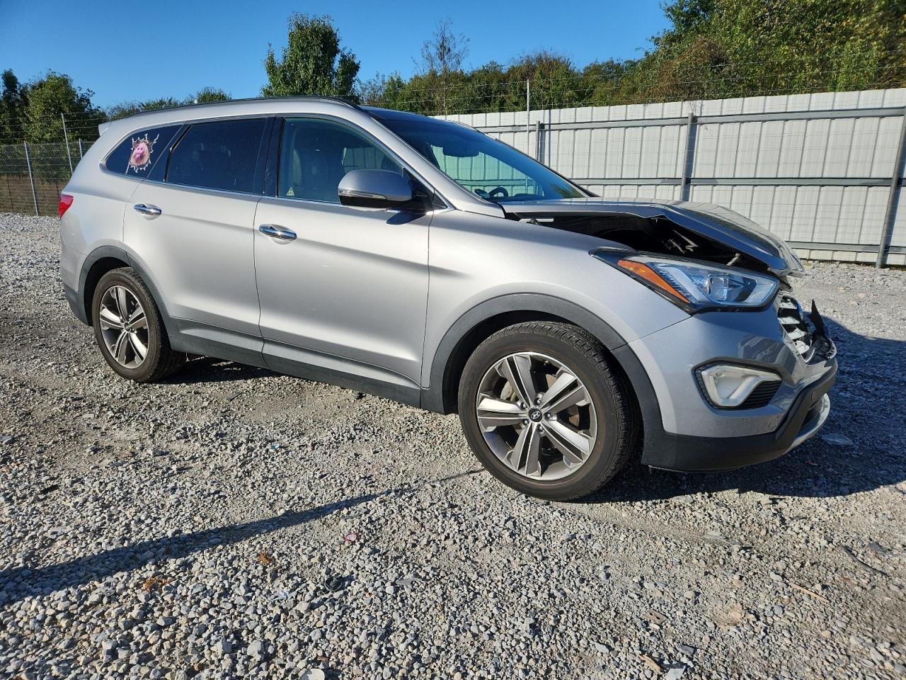 2015 Hyundai Santa Fe Limited Серый vin: KM8SRDHF3FU091583