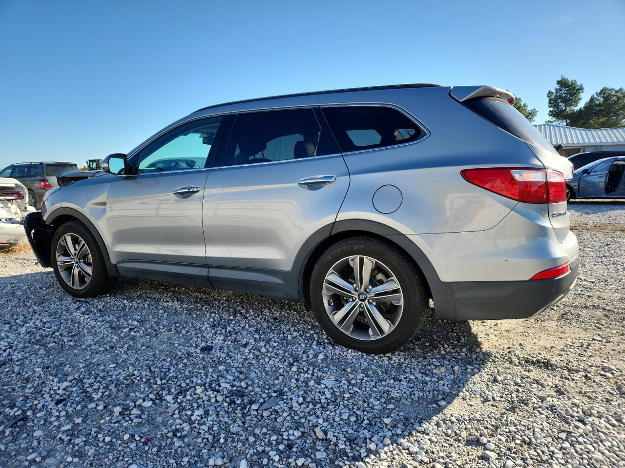 2015 Hyundai Santa Fe Limited Серый vin: KM8SRDHF3FU091583