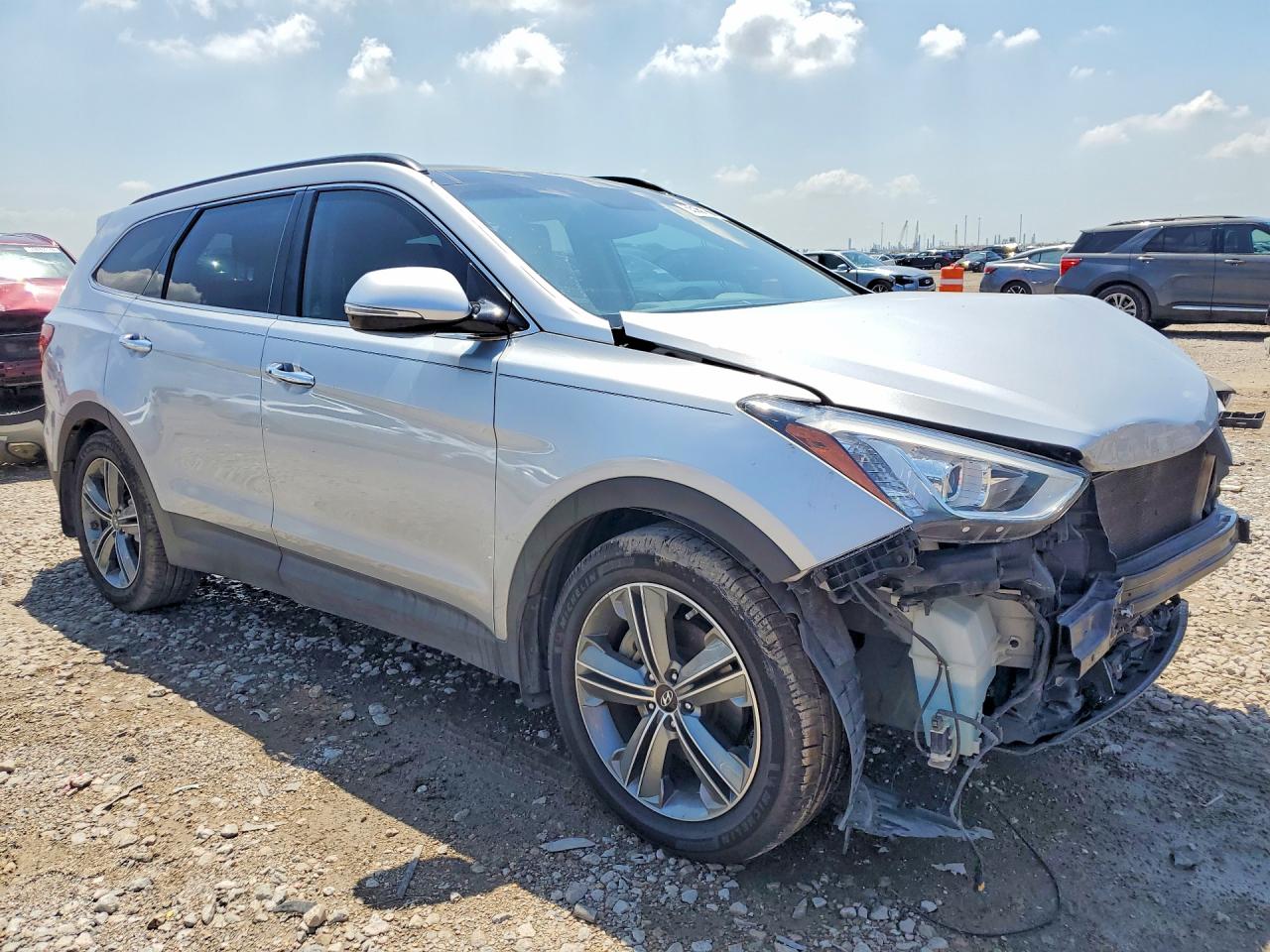 2015 Hyundai Santa Fe Gls Gray vin: KM8SRDHF3FU127000