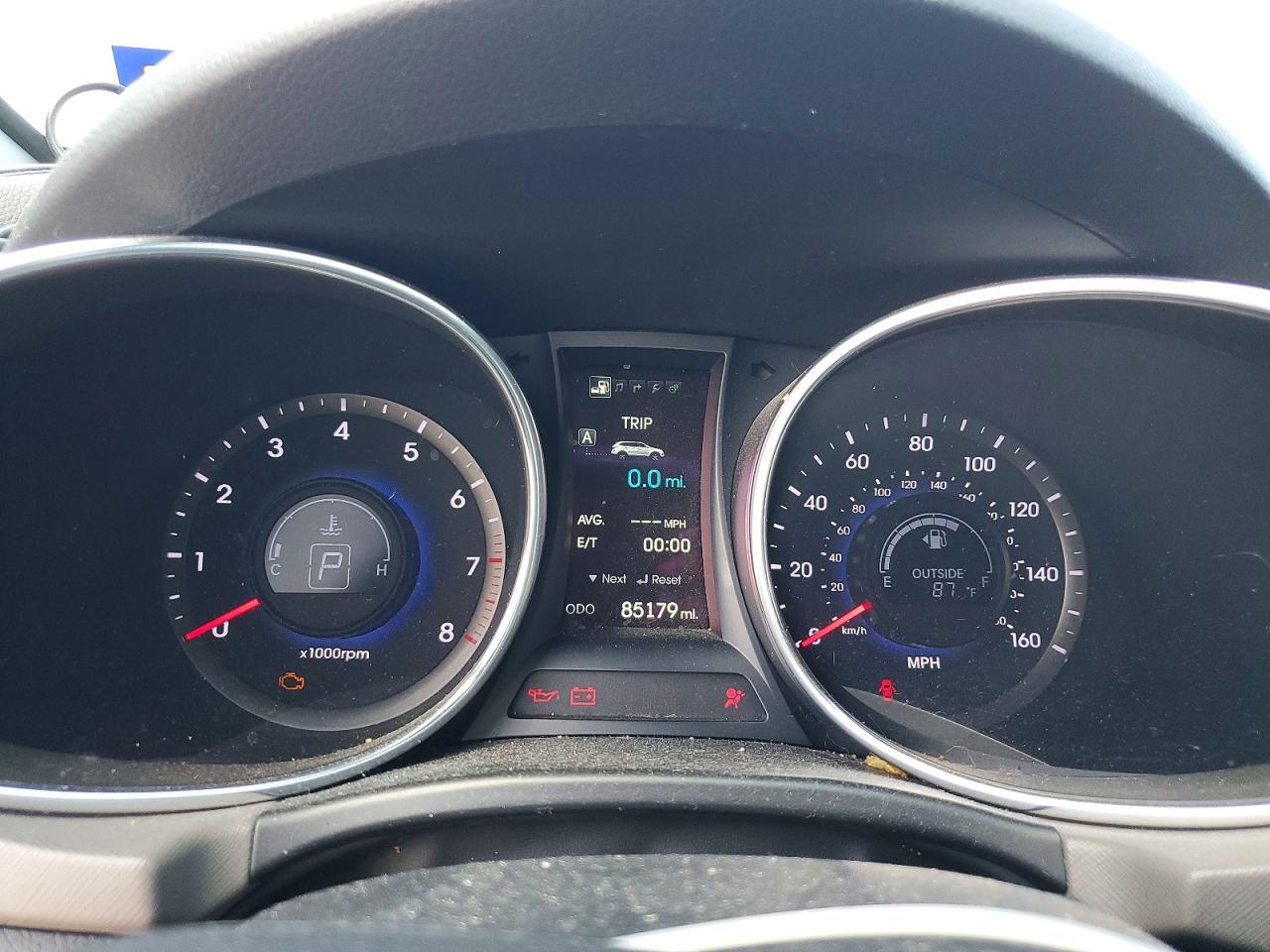 2015 Hyundai Santa Fe Gls Gray vin: KM8SRDHF3FU127000