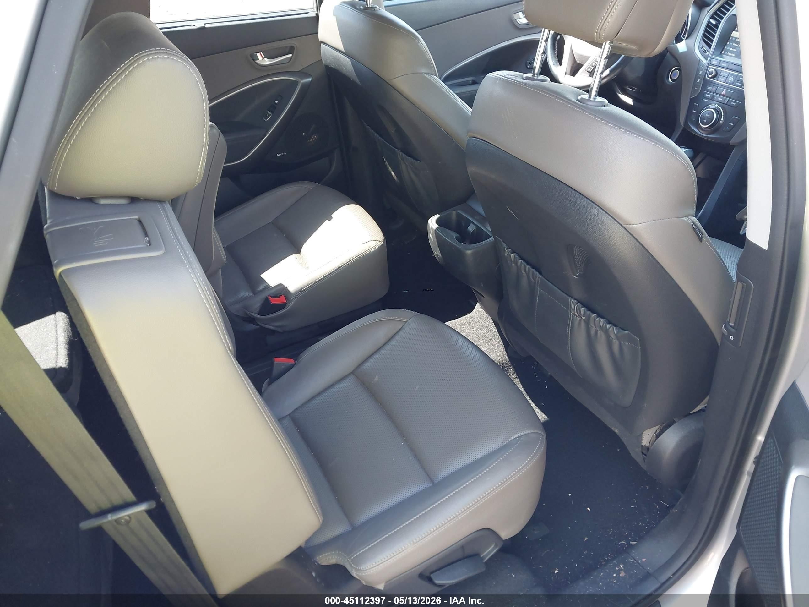 2017 Hyundai Santa Fe Limited Ultimate Gray vin: KM8SRDHF3HU177446