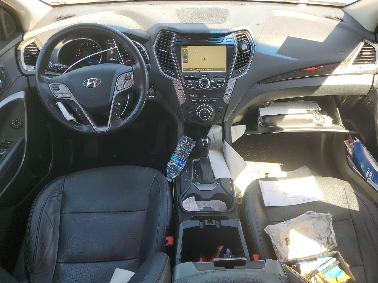 2014 Hyundai Santa Fe Limited White vin: KM8SRDHF4EU088187