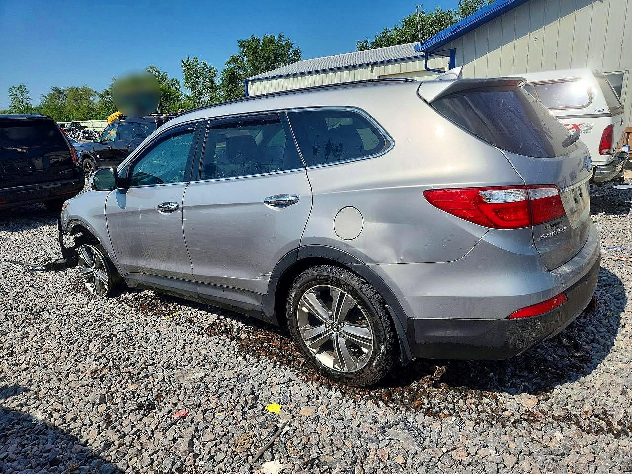 2015 Hyundai Santa Fe Limited Silver vin: KM8SRDHF4FU100811