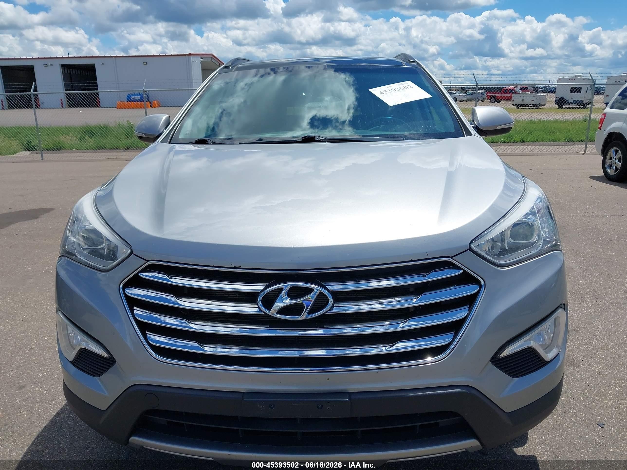 2015 Hyundai Santa Fe Gls Серебряный vin: KM8SRDHF4FU120976