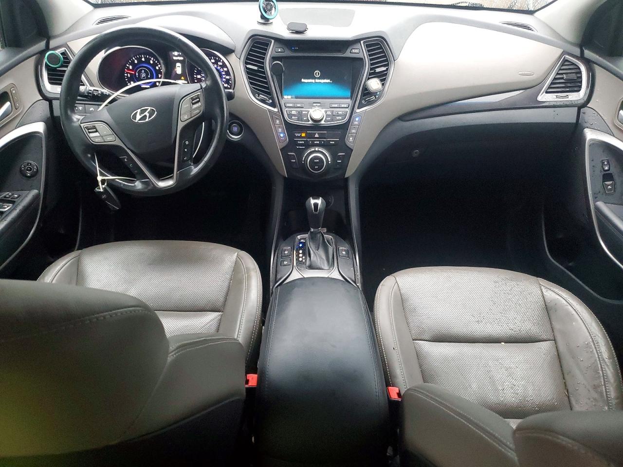 2015 Hyundai Santa Fe Limited White vin: KM8SRDHF4FU125997