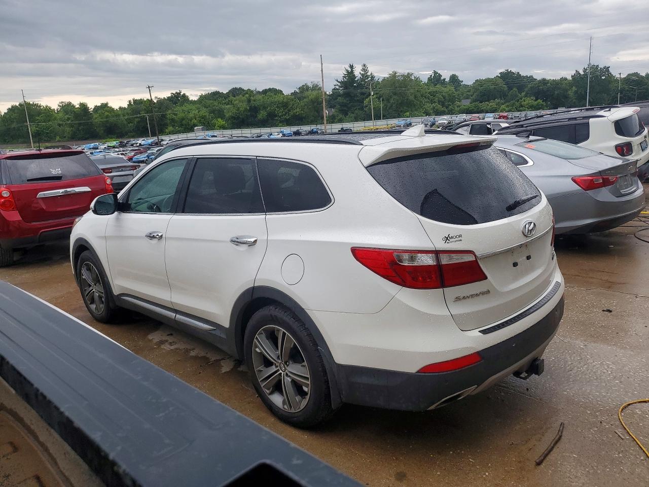2015 Hyundai Santa Fe Limited White vin: KM8SRDHF4FU125997