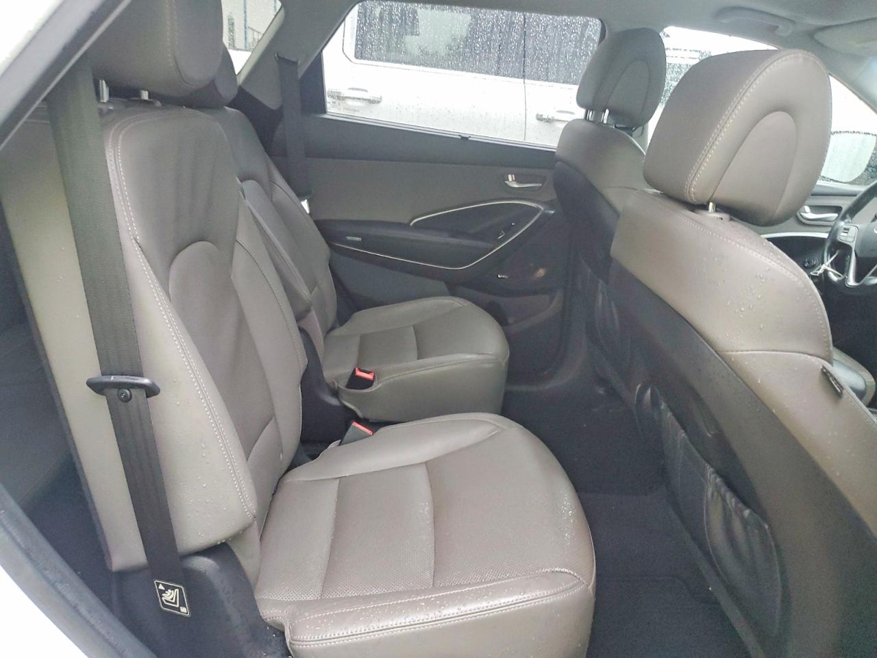 2015 Hyundai Santa Fe Limited White vin: KM8SRDHF4FU125997