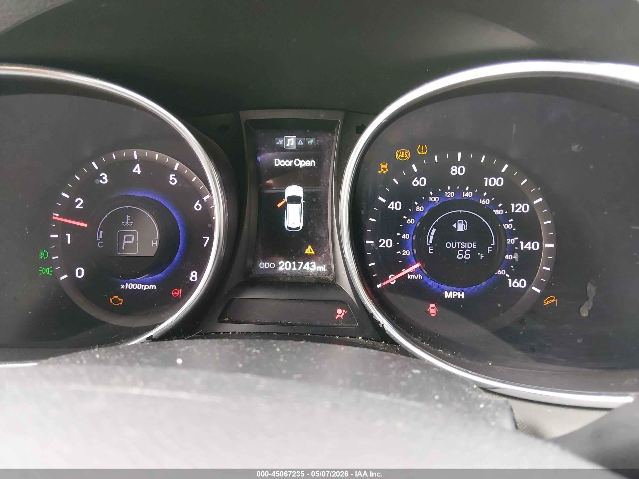 2013 Hyundai Santa Fe Limited Черный vin: KM8SRDHF5DU032855
